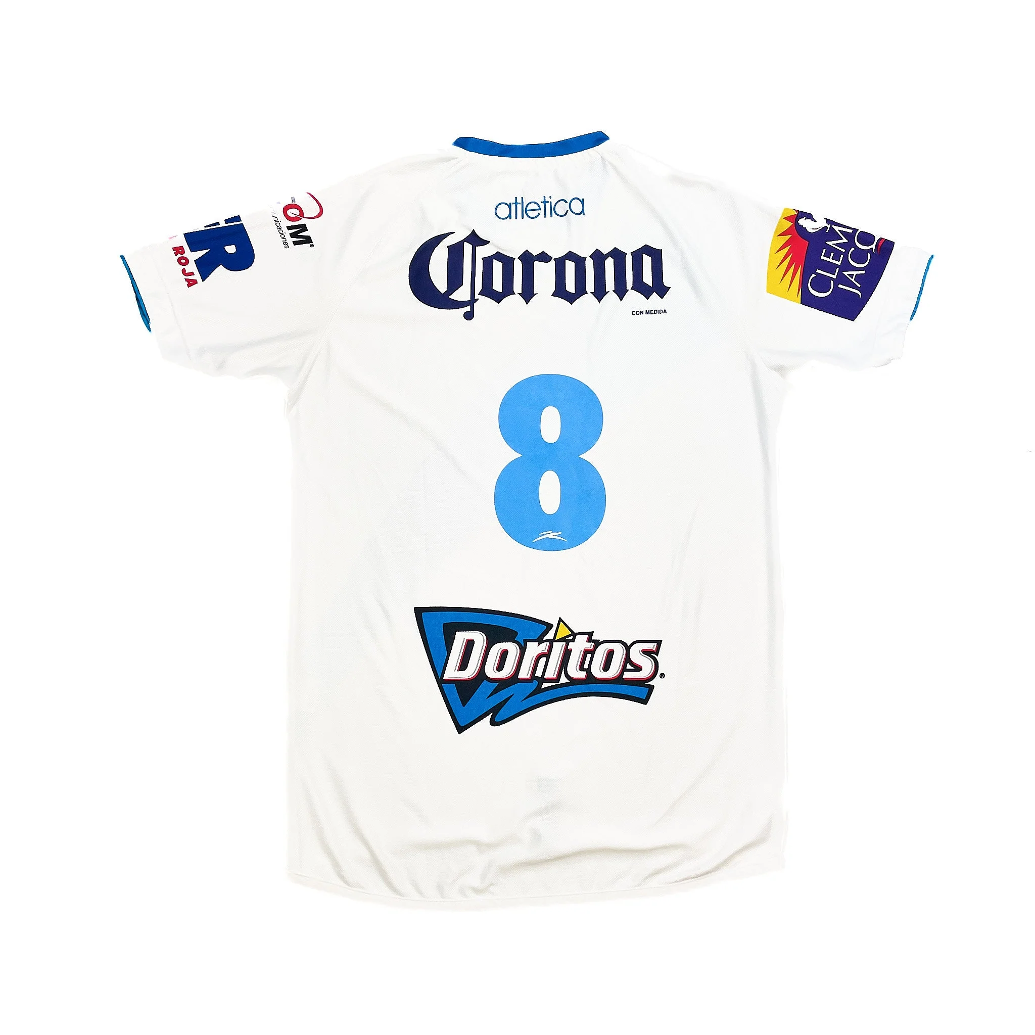 2007/08 Puebla #8 Home Shirt (M) Atletica - Image 4