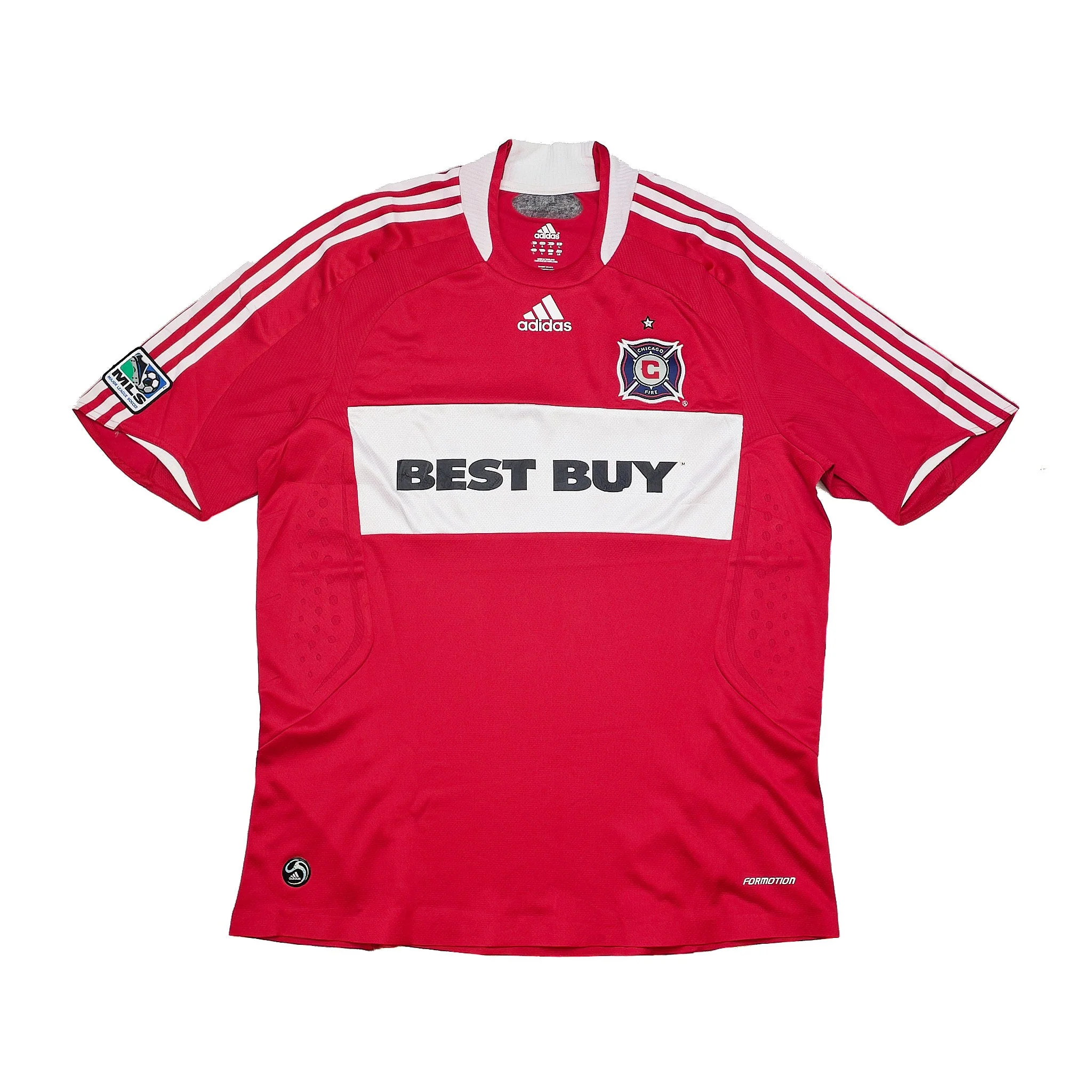 2008/09 Chicago Fire *Player Issue* Home Shirt (L) Adidas - Image 3