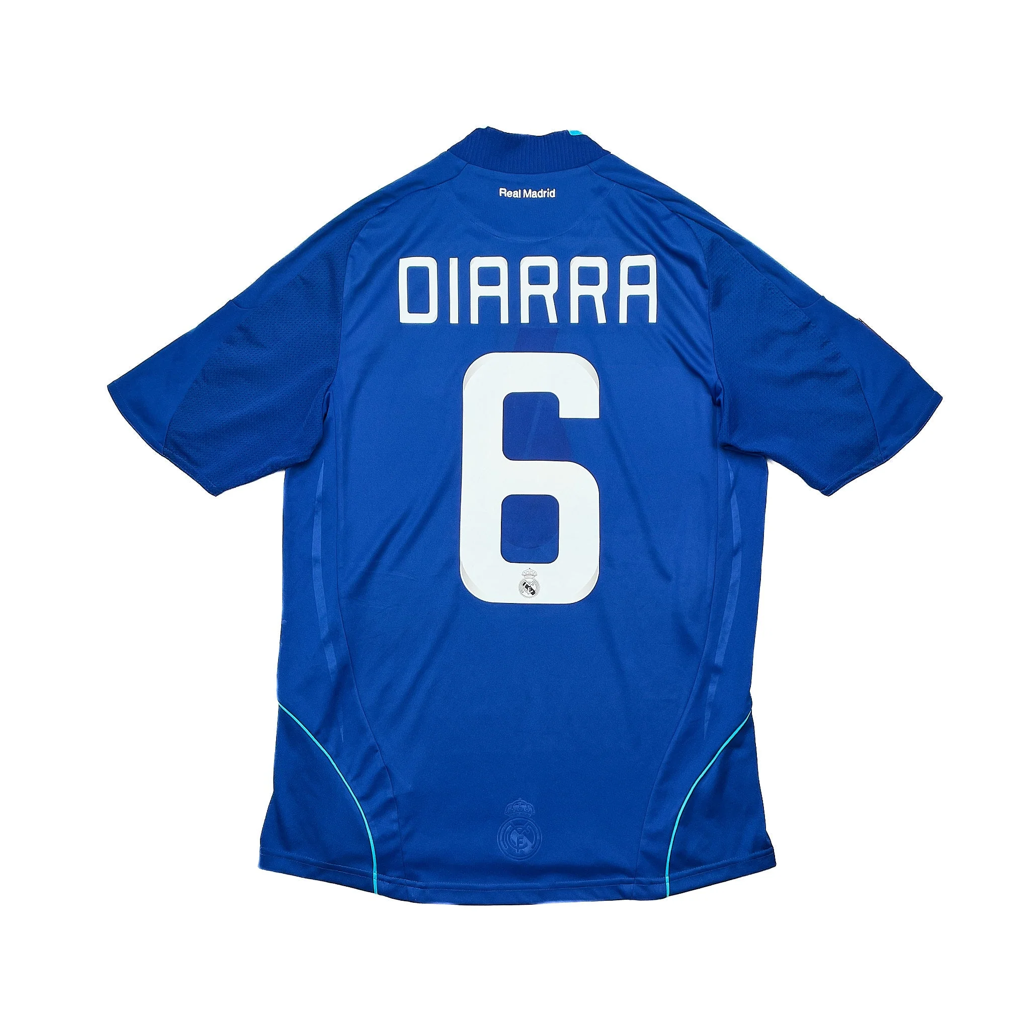 2008/09 Real Madrid Diarra #6 Away Shirt (S) Adidas - Image 3