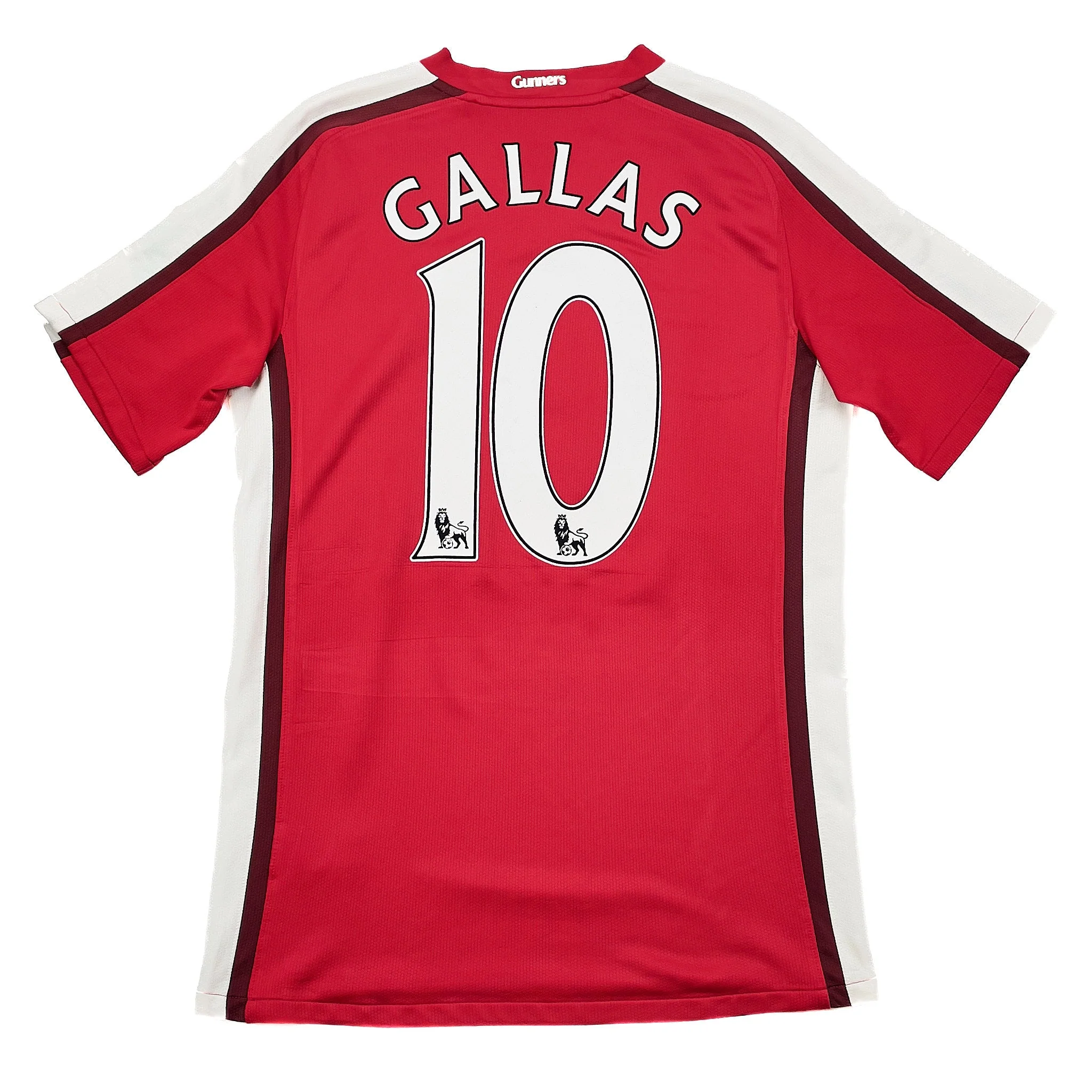 2008/10 Arsenal Gallas #10 Home Shirt (S) Nike - Image 3