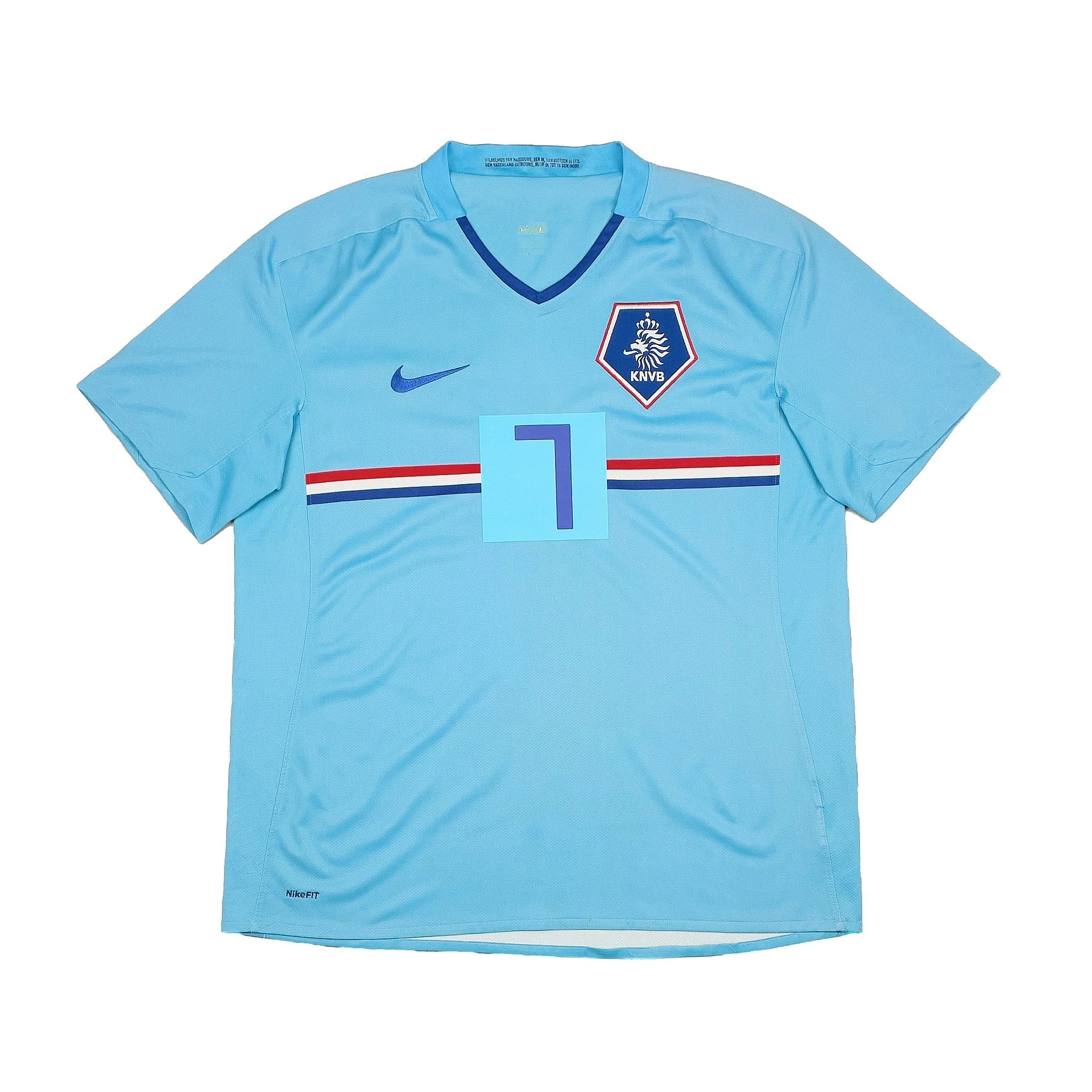 2008/10 Netherlands V.Persie #7 Away Shirt (L) Nike - Image 2