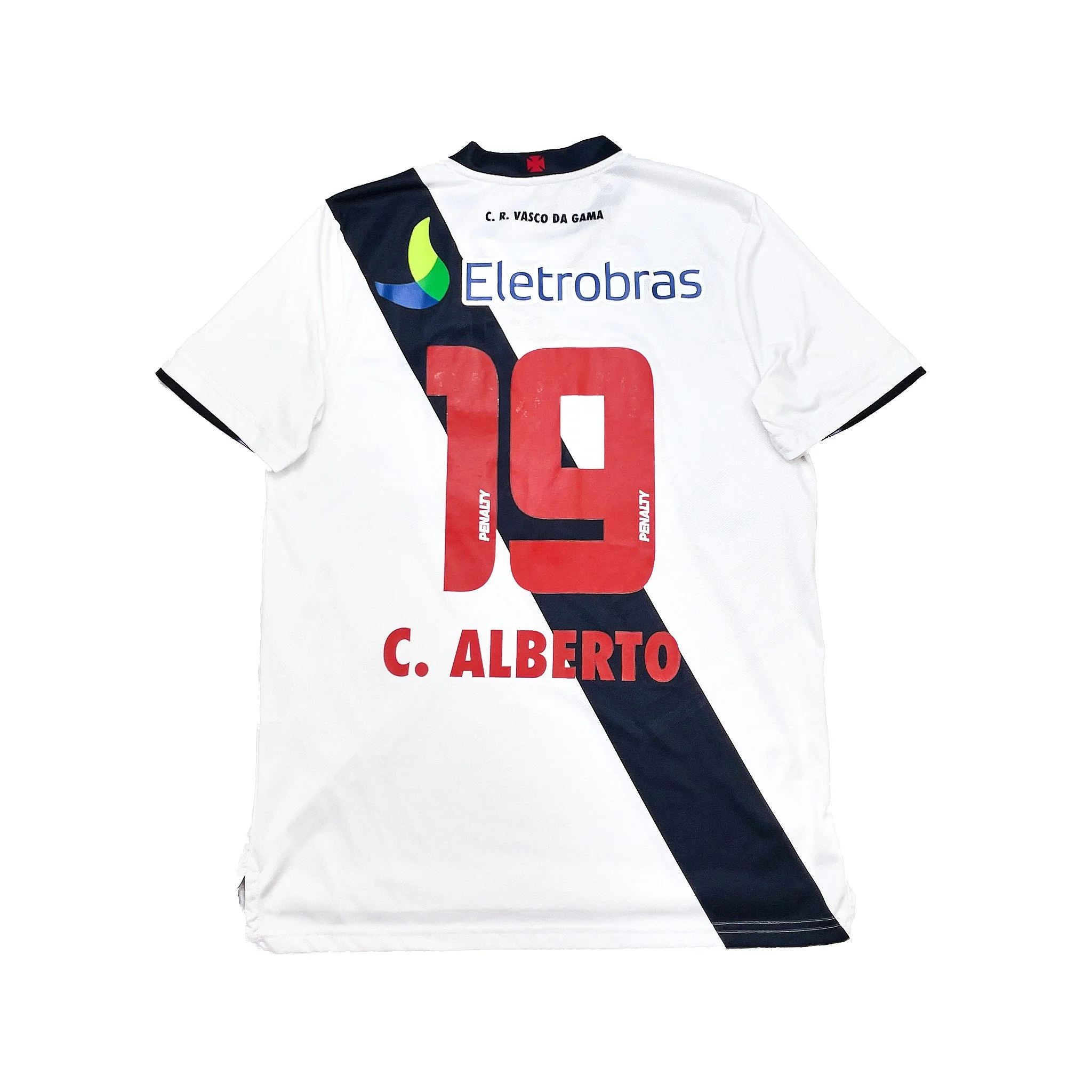 2009 Vasco Da Gama C.Alberto #19 Away Shirt (S) Penalty - Image 5