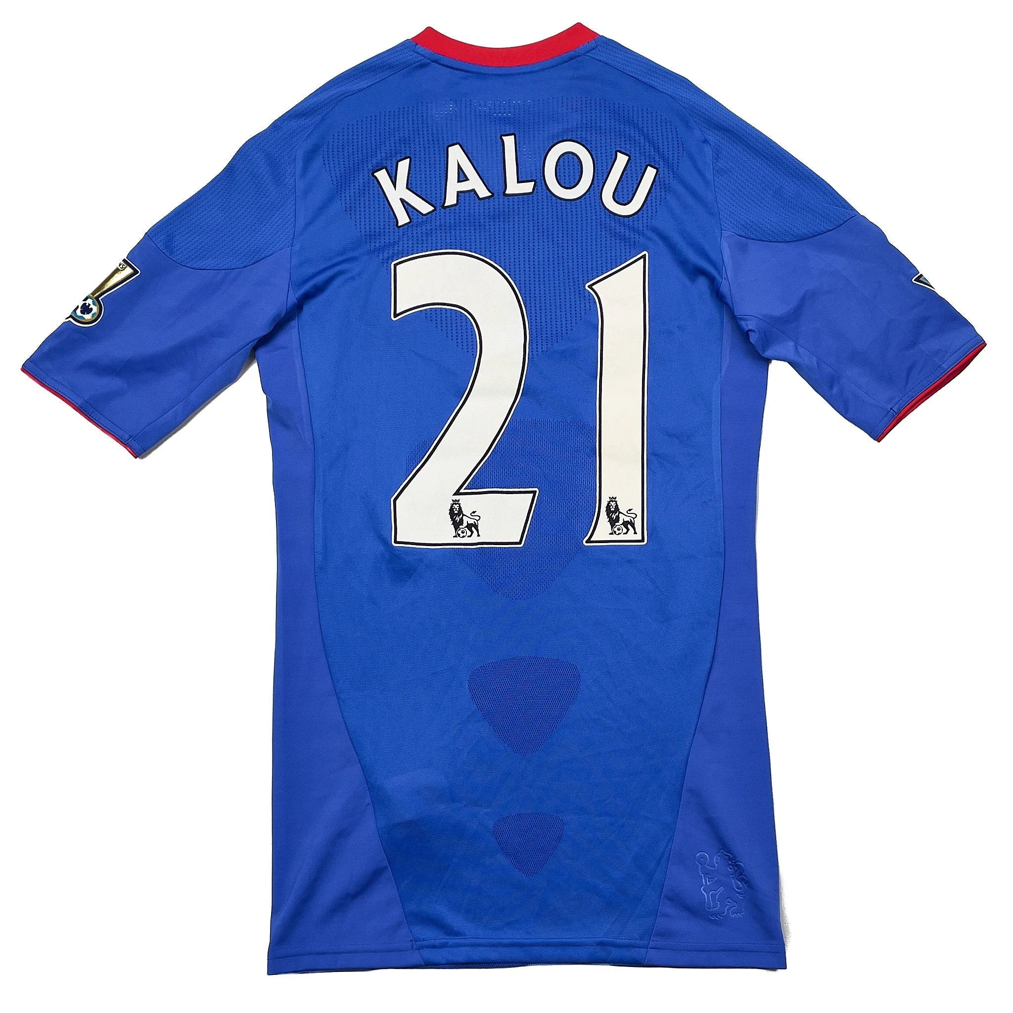 2010/11 Chelsea Kalou #21 *Match Issue* Home Shirt (M) Adidas - Image 3