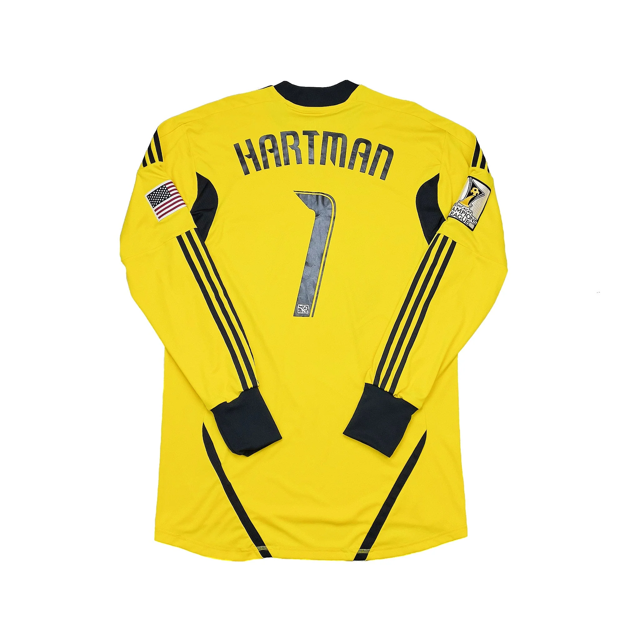 2010/11 FC Dallas Hartman #1 *Player Issue* GK Shirt (L) Adidas - Image 3
