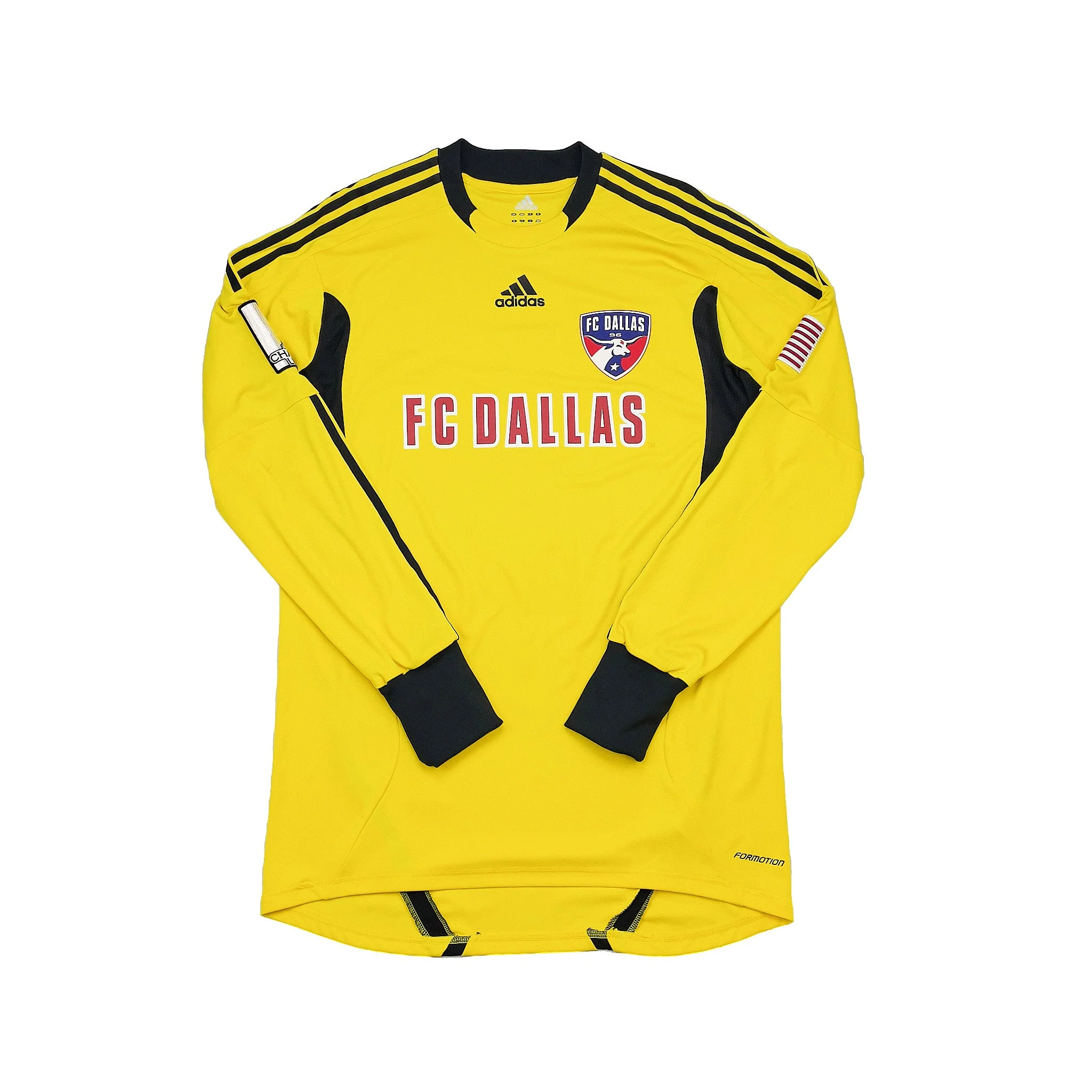 2010/11 FC Dallas Hartman #1 *Player Issue* GK Shirt (L) Adidas - Image 4