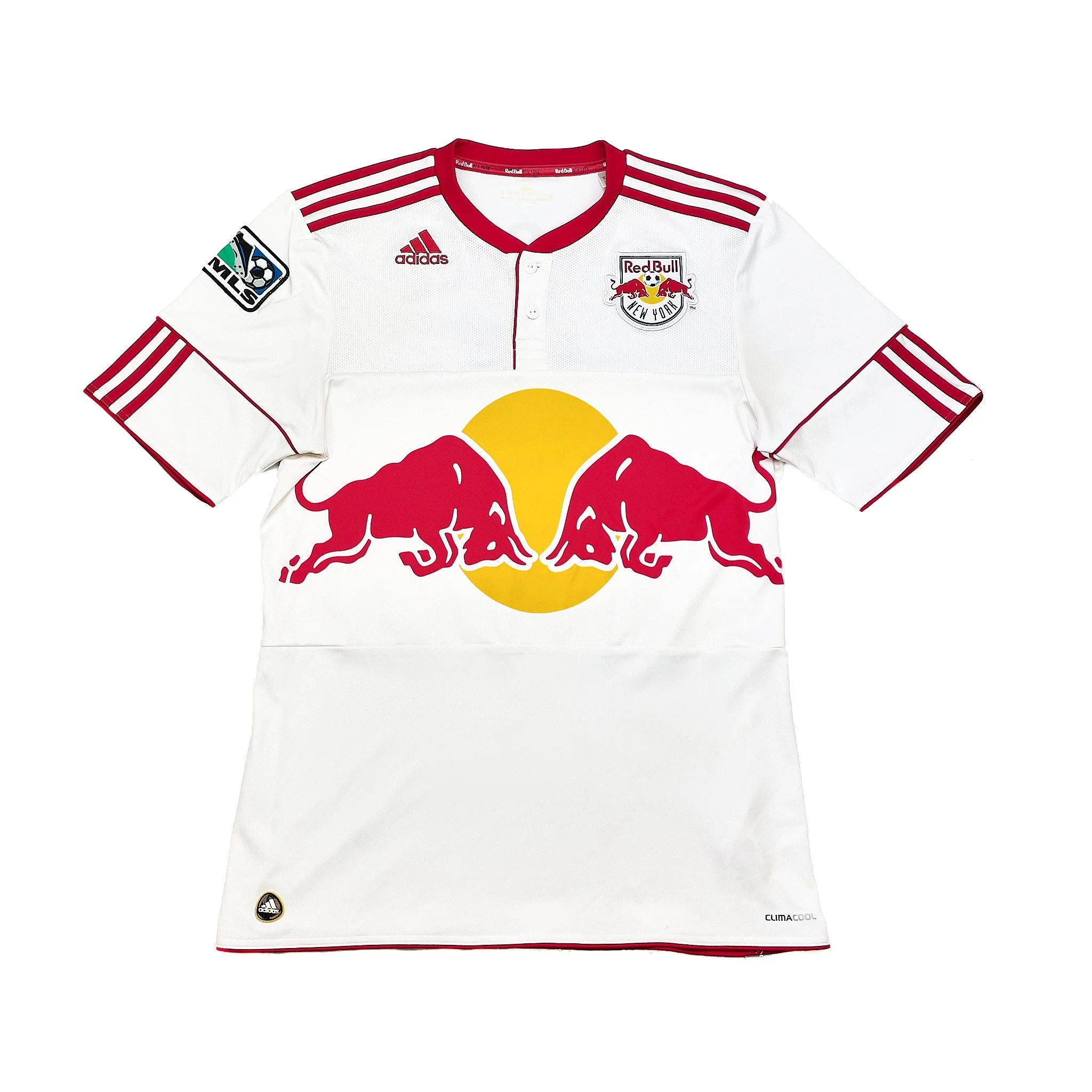 2010/11 New York Red Bulls R.Marquez #4 Home Shirt (M) Adidas - Image 4