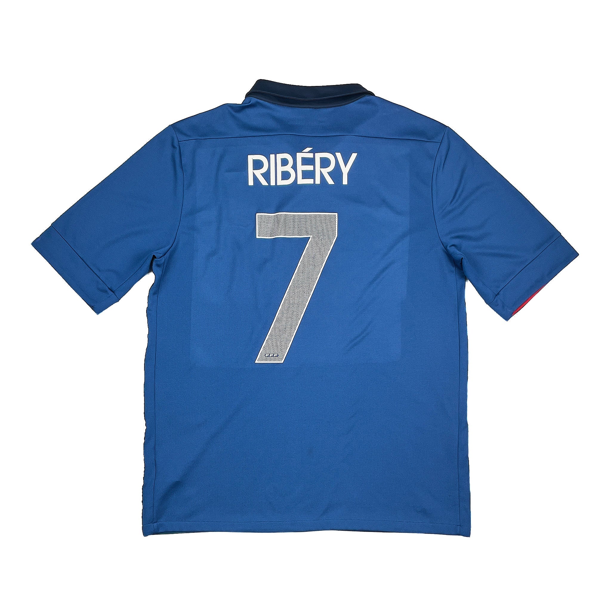 2011/12 France Ribery #7 Home Shirt (L) Nike - Image 3