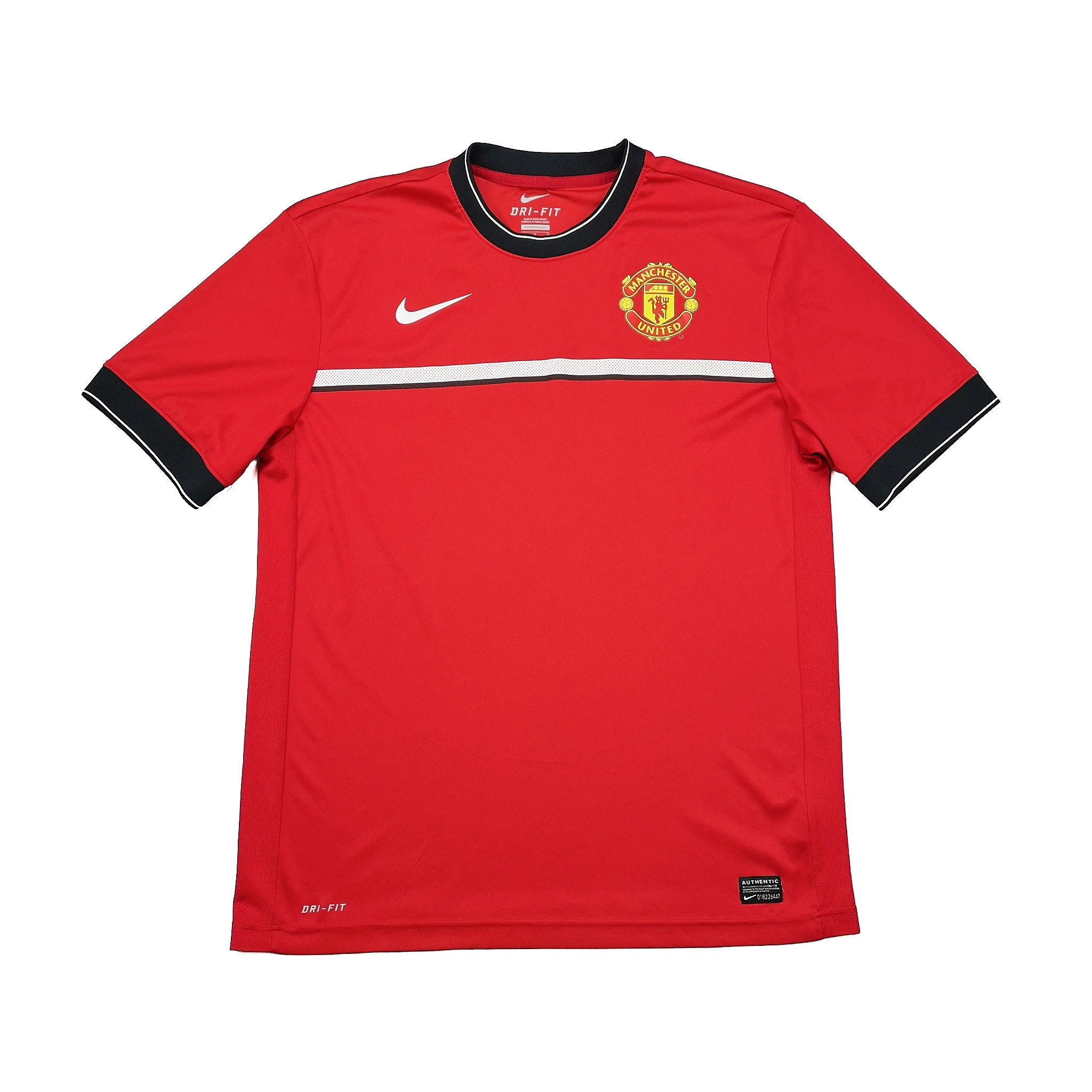 2011/12 Manchester United Pre Match Shirt (L) Nike - Image 3
