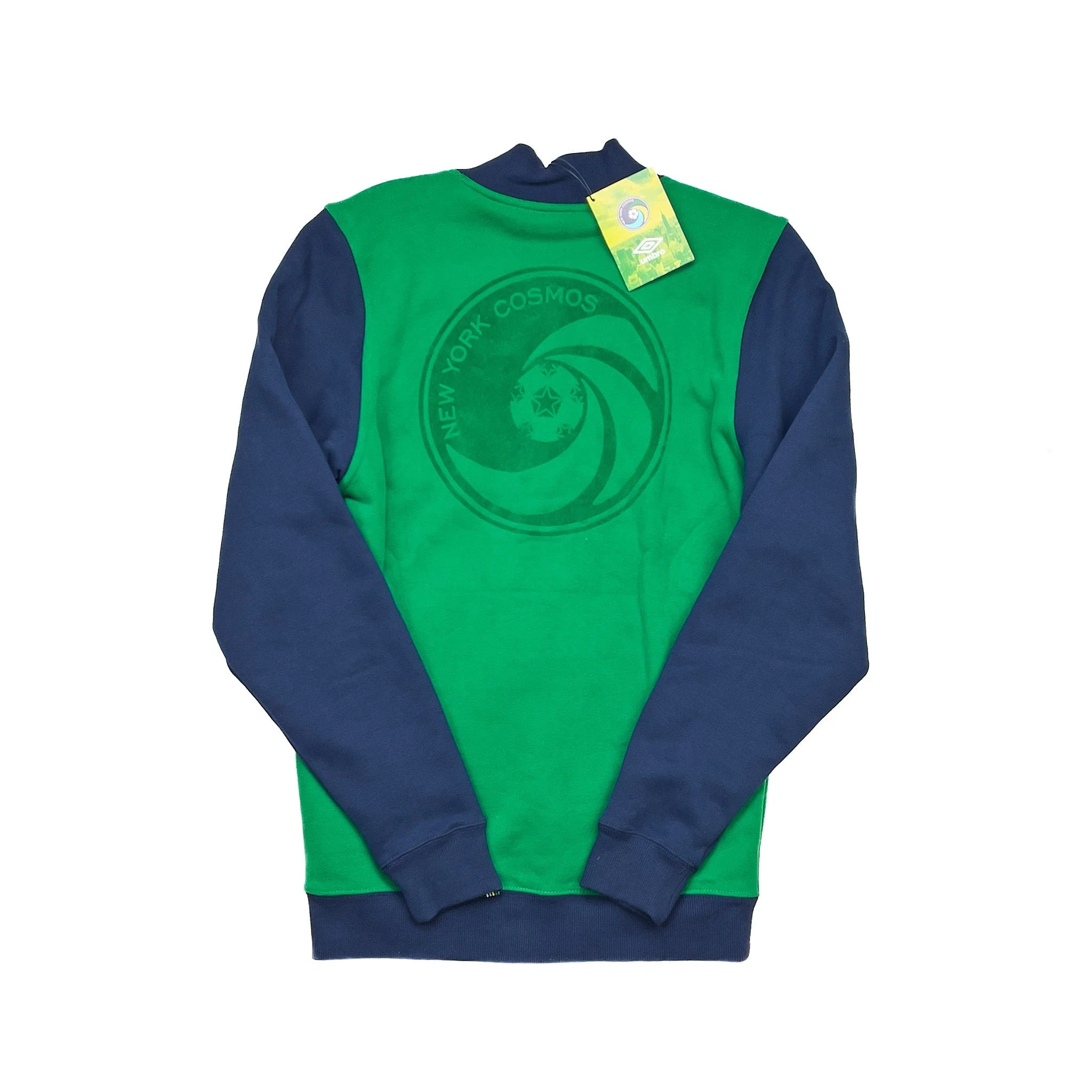 2011/12 New York Cosmos *BNWT* Fleece Baseball Jacket (S) Umbro - Image 2