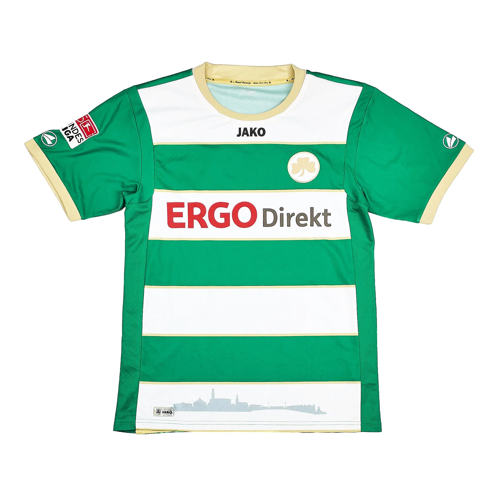 2012/13 Greuther Furth Onuegbu #20 *Match Issue* Home Shirt (S) Jako - Image 3