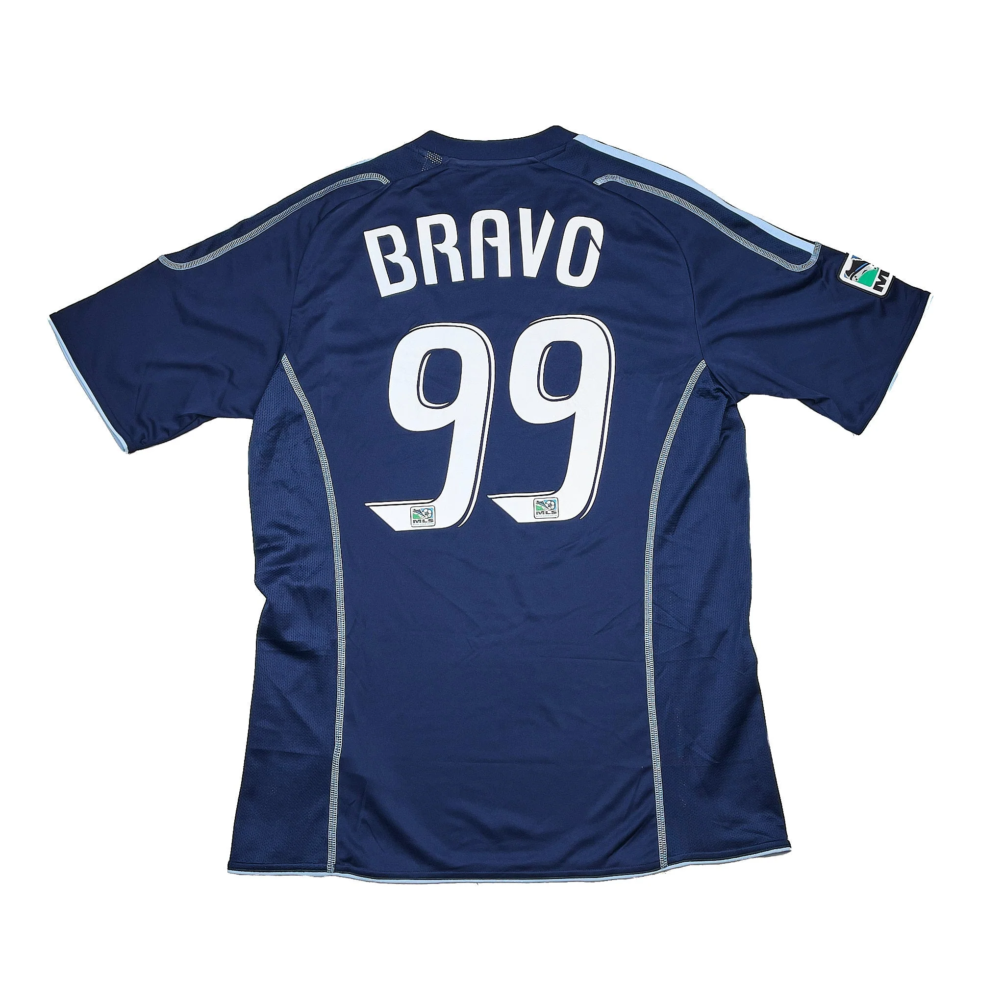 2012/13 Kansas City Bravo #99 Away Shirt (L) Adidas - Image 3