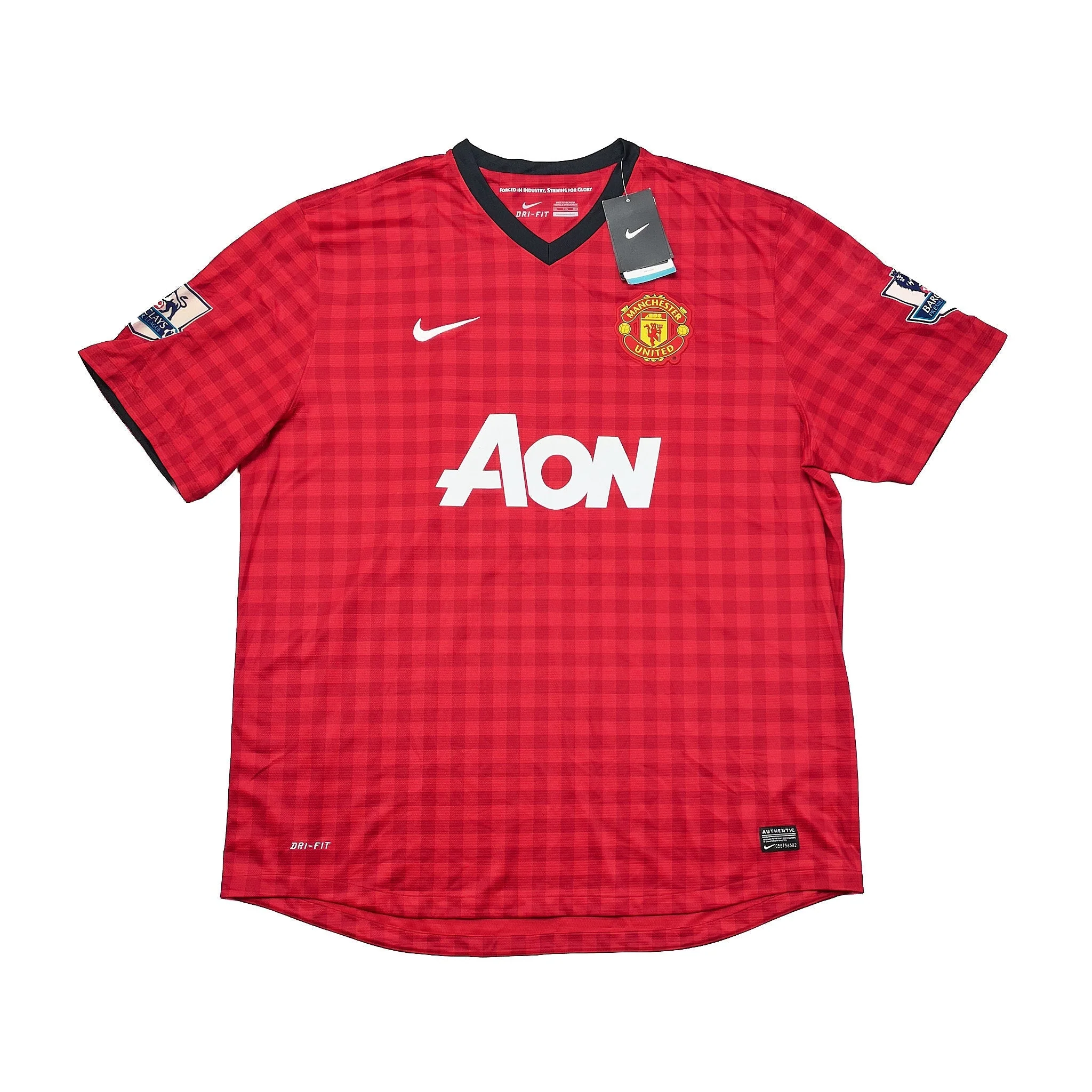 2012/13 Manchester United Buttner #28 *BNWT* Home Shirt (XXL) Nike - Image 2