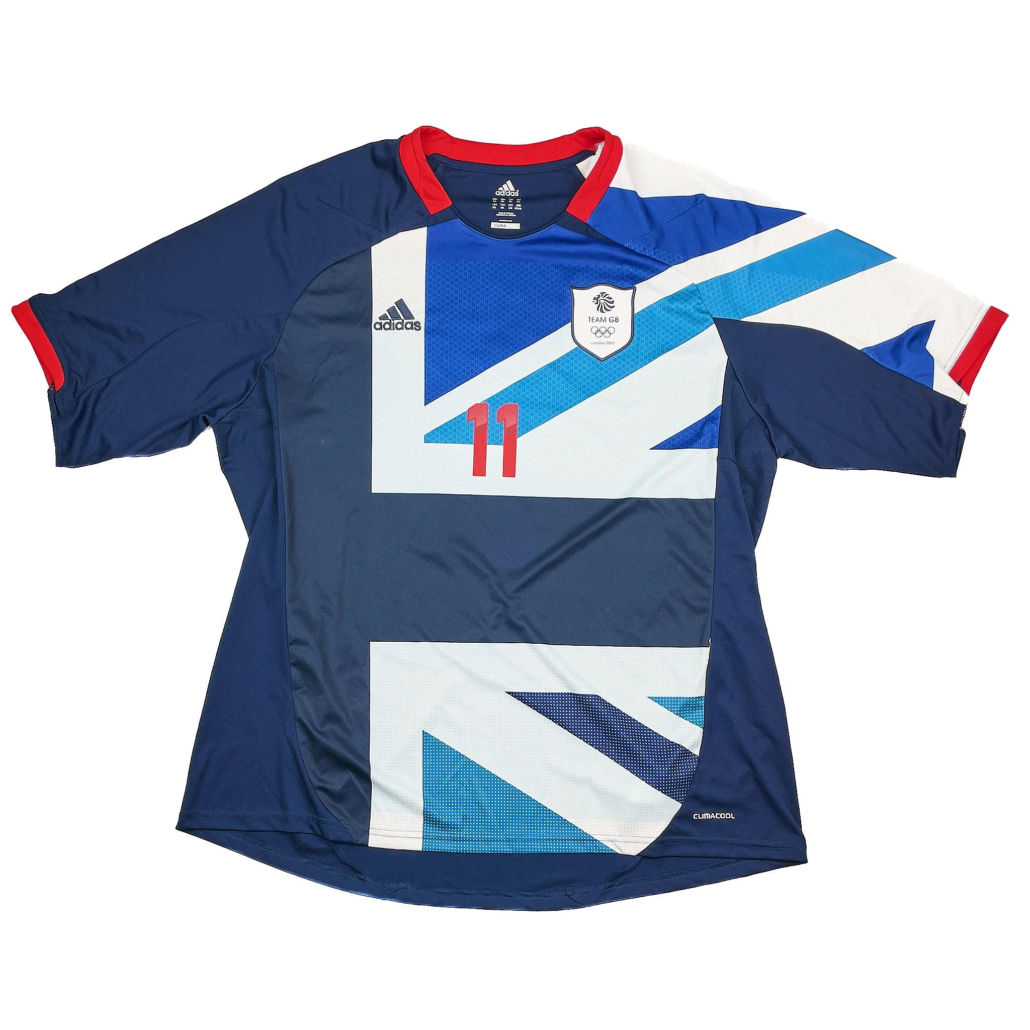 2012 Team GB Giggs #11 Olympic Shirt (XXL) Adidas - Image 3