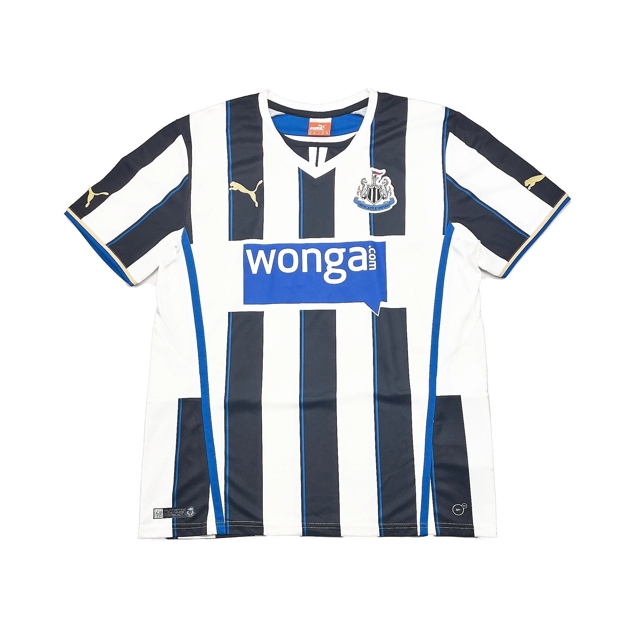 2013/14 Newcastle Tiote #24 Home Shirt (M) Puma - Image 2