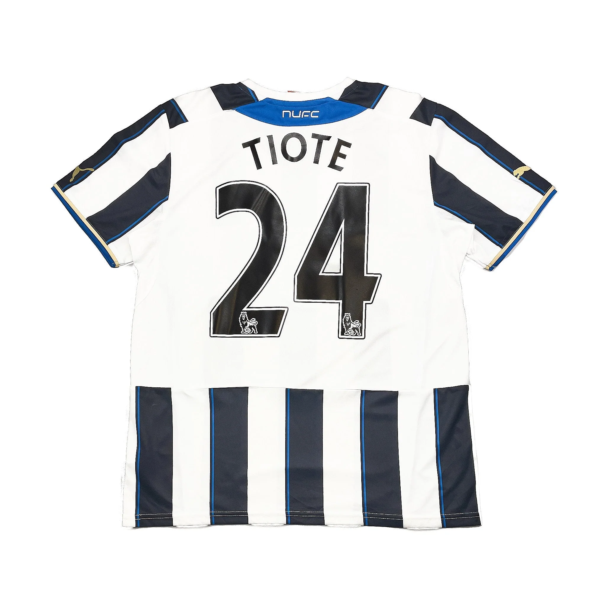 2013/14 Newcastle Tiote #24 Home Shirt (M) Puma - Image 3