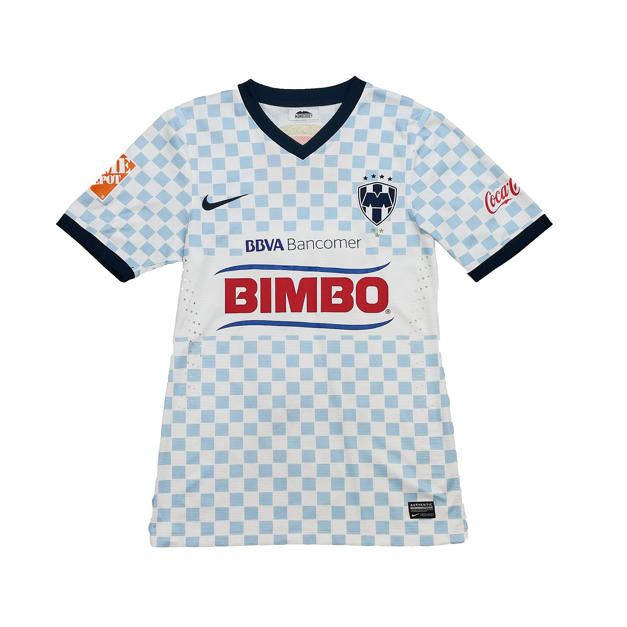 2013 Monterrey Basanta #15 *Player Issue* Away Shirt (S) Nike - Image 3