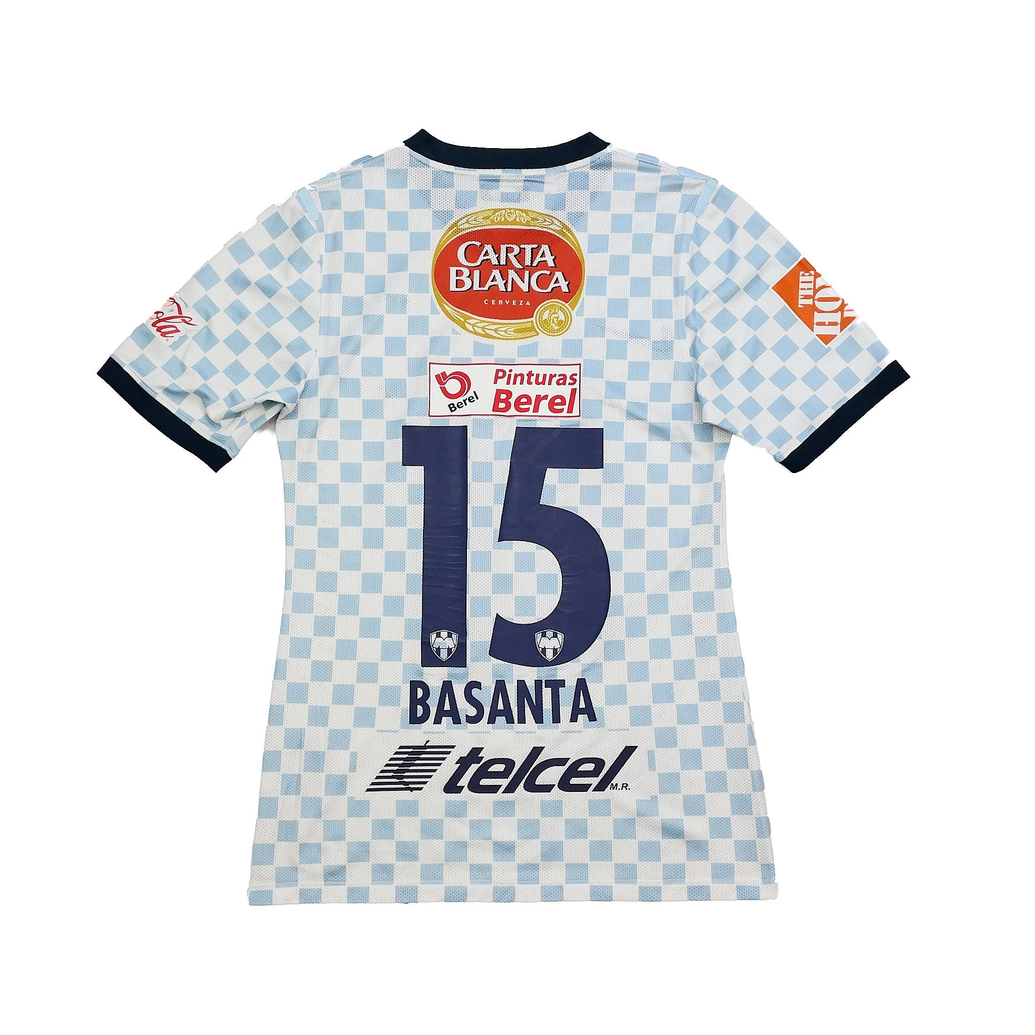 2013 Monterrey Basanta #15 *Player Issue* Away Shirt (S) Nike - Image 4