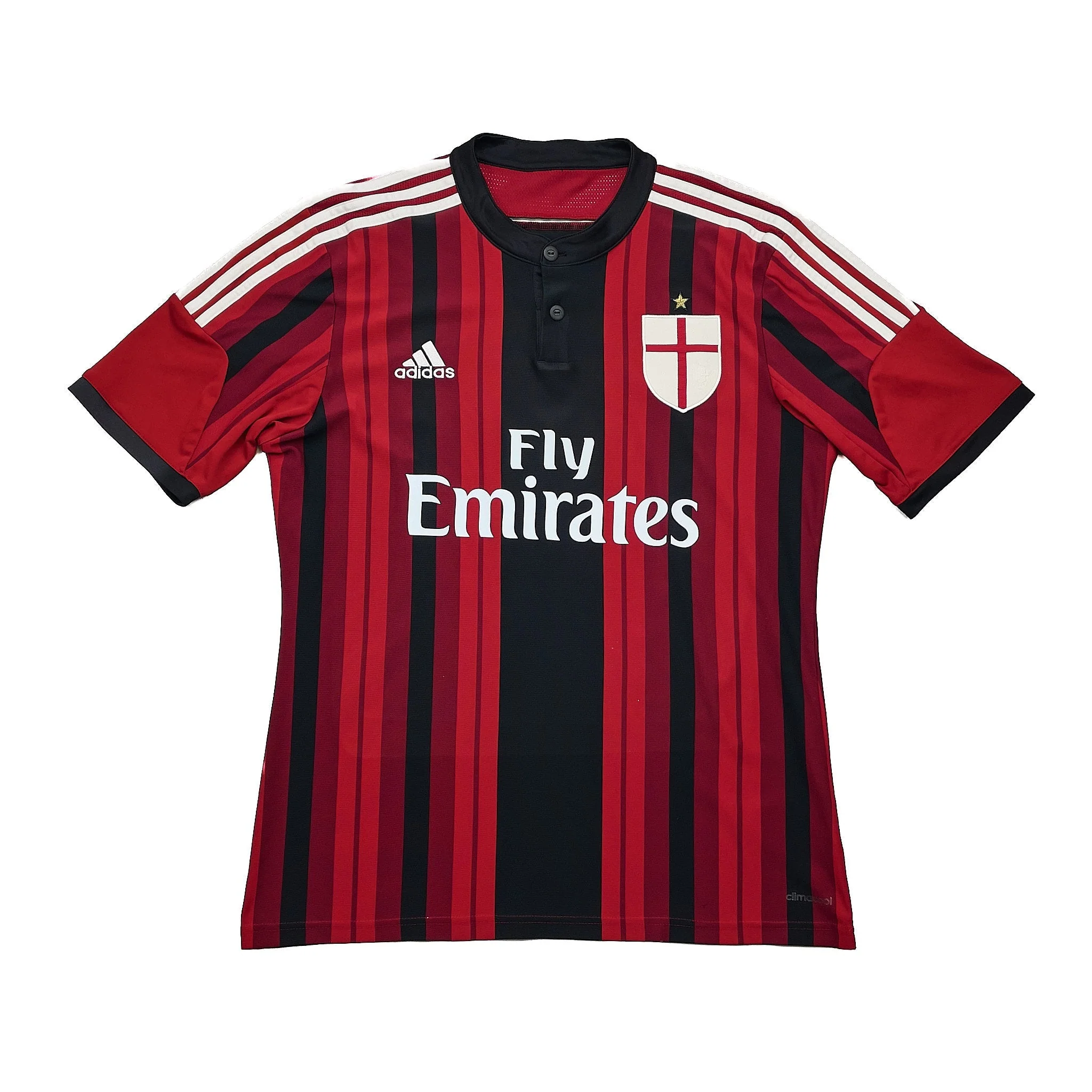 2014/15 AC Milan Honda #10 Home Shirt (M) Adidas - Image 2