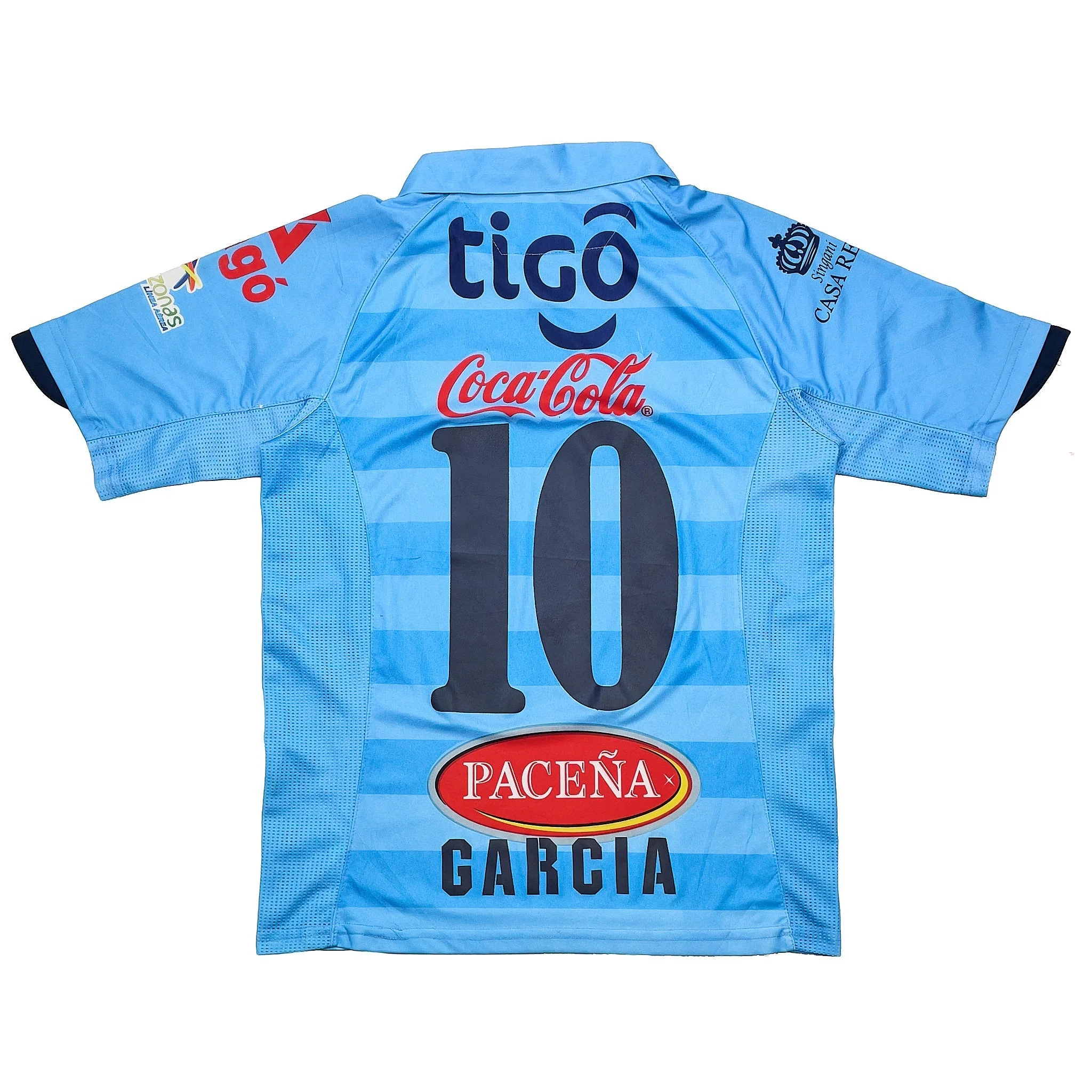 2014/15 Bolivar Garcia #10 Home Shirt (L) Marathon - Image 2