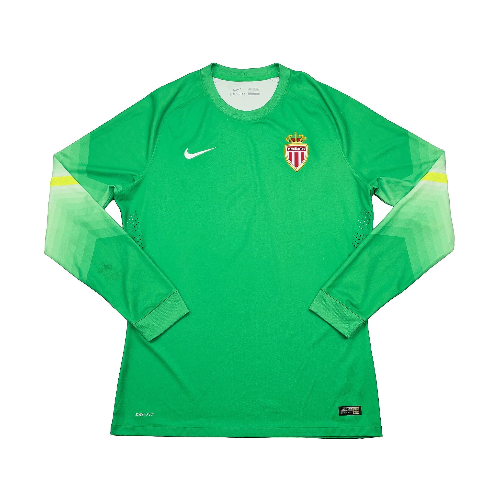 2014/15 Monaco *Player Issue* GK Shirt (XL) Nike