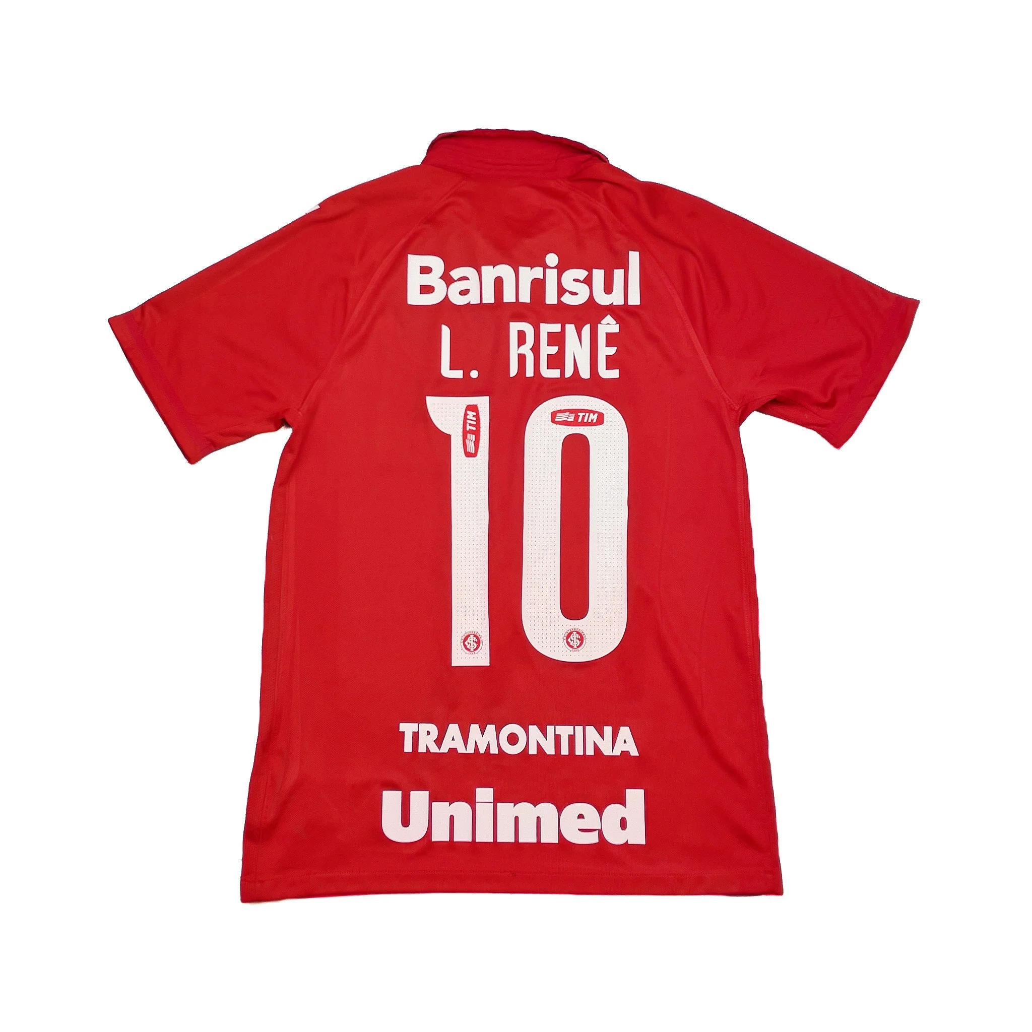 2015/16 Internacional L.Rene #10 Home Shirt (S) Nike - Image 2
