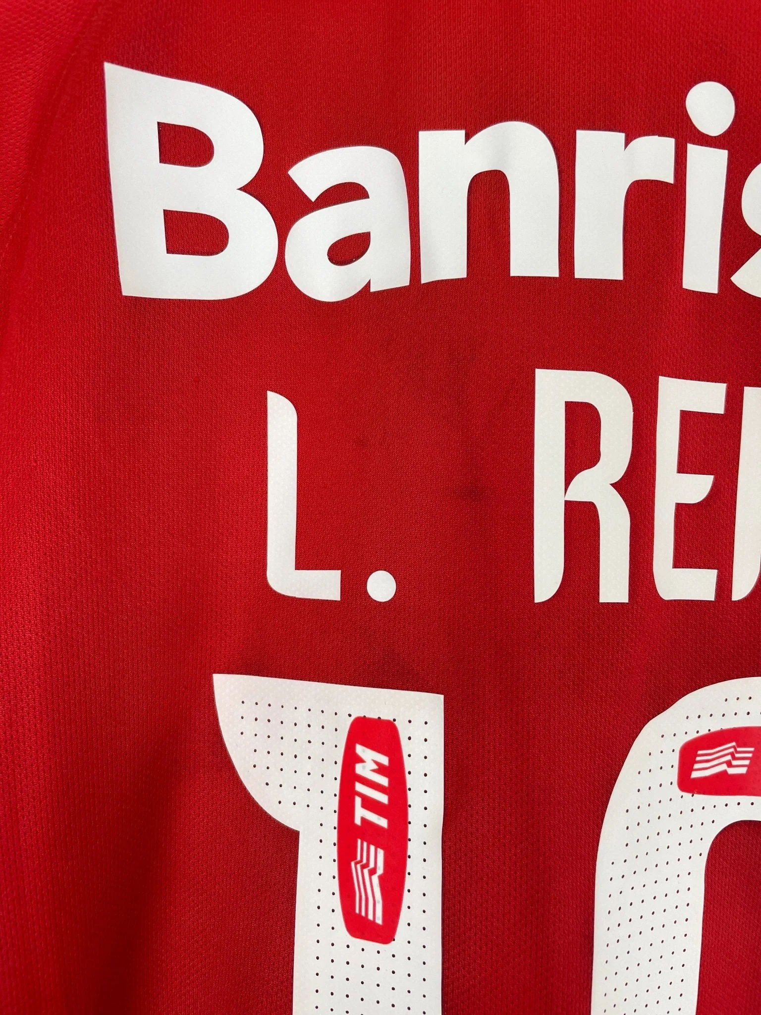 2015/16 Internacional L.Rene #10 Home Shirt (S) Nike - Image 3