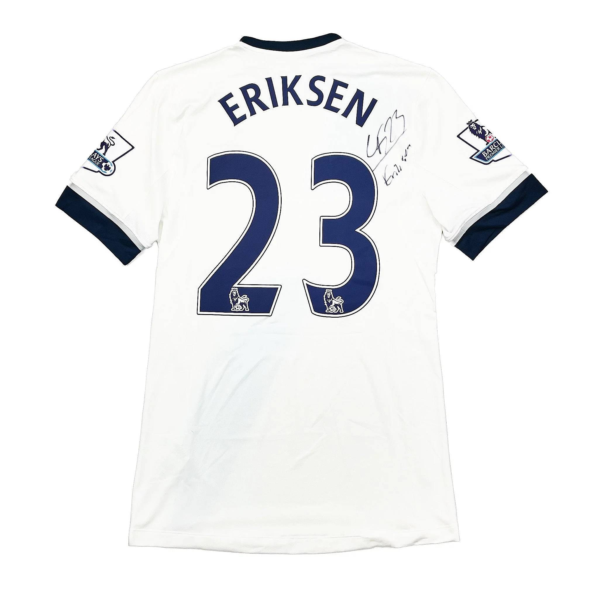 2015/16 Tottenham Eriksen #23 *Match Issue + Signed* Home Shirt (M) Under Armour - Image 3