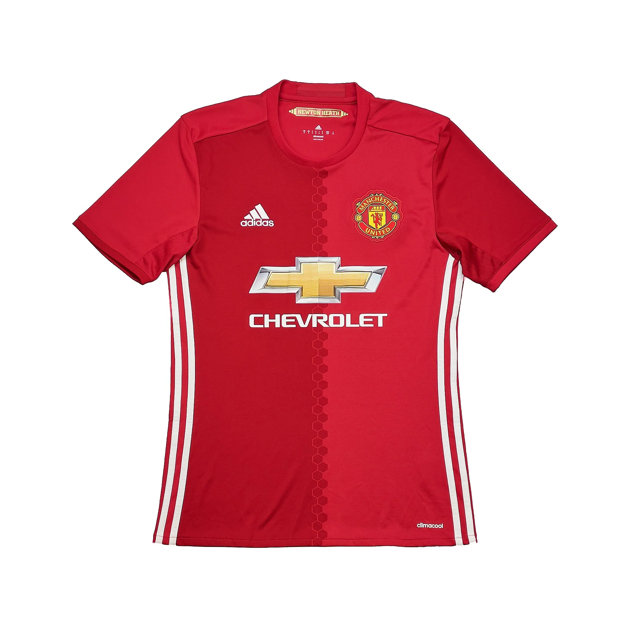 2016/17 Manchester United Home Shirt (S) Adidas - Image 3