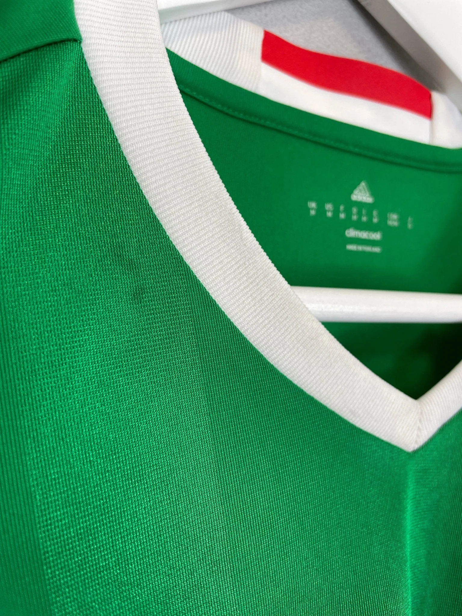 2016/17 Mexico Marquez #4 L/S Home Shirt (M) Adidas - Image 5