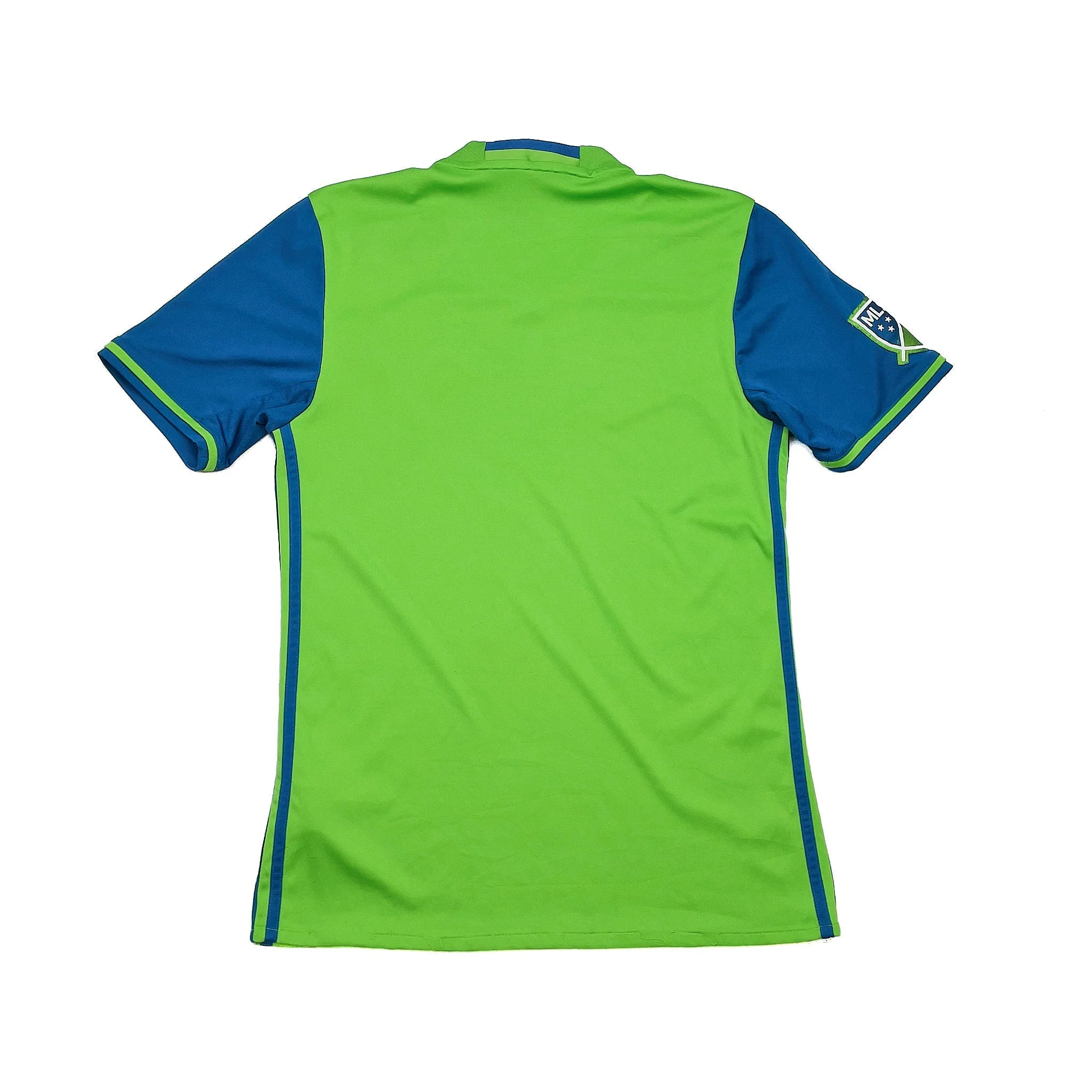 2016/17 Seattle Sounders Home Shirt (S) Adidas - Image 2