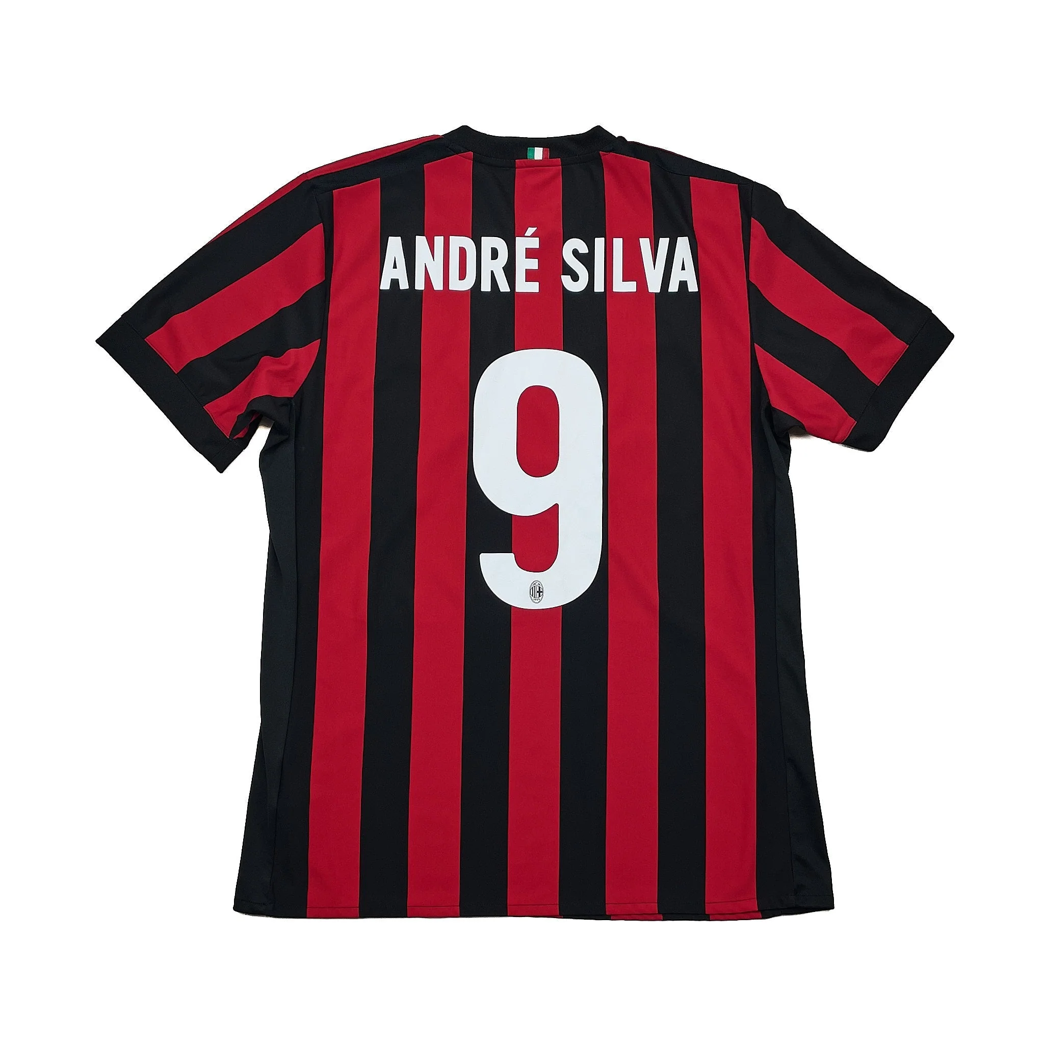 2017/18 AC Milan Andre Silva #9 Home Shirt (M) Adidas