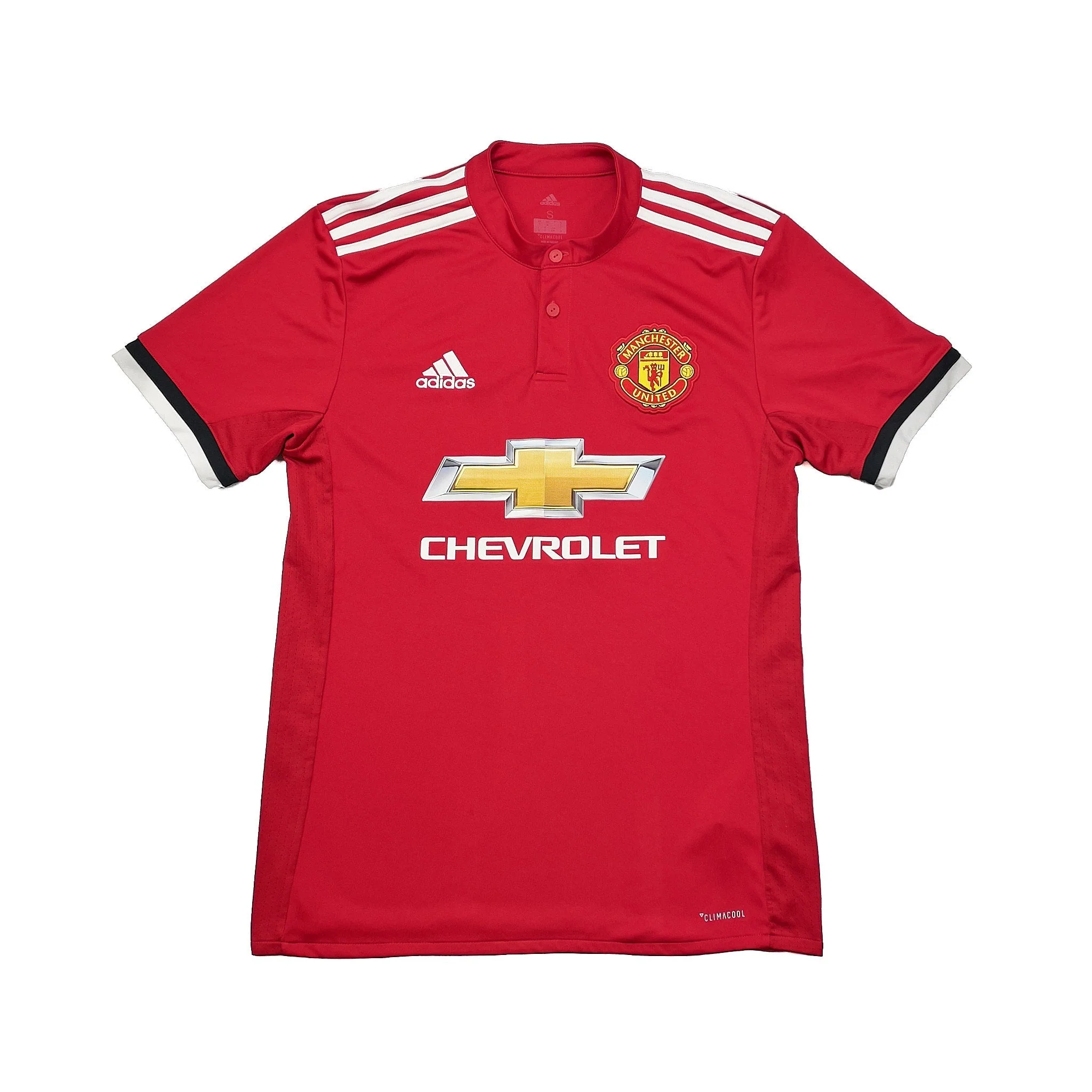 2017/18 Manchester United Lukaku #9 Home Shirt (S) Adidas - Image 2
