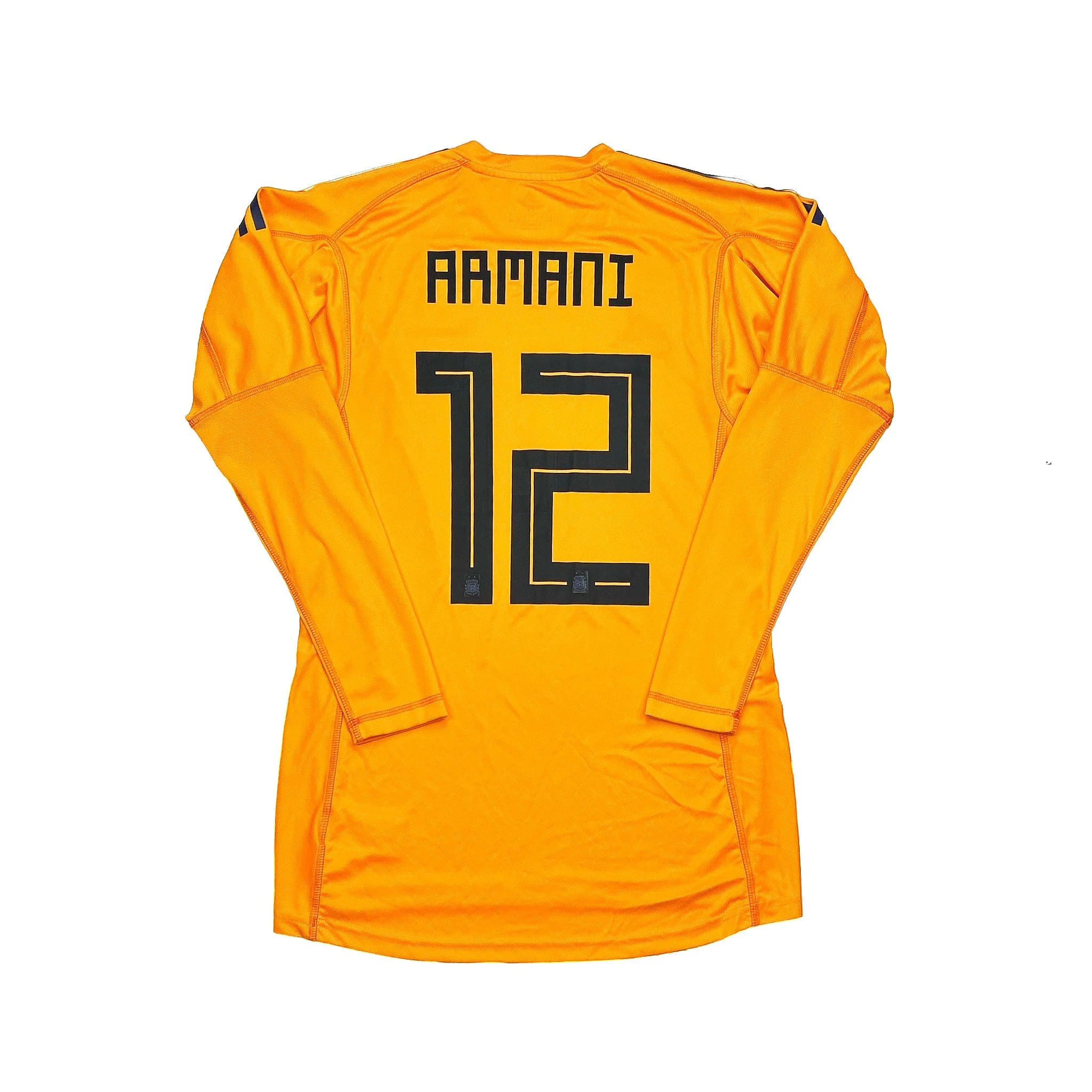 2018/19 Argentina Armani #12 *Player Issue* GK Shirt (S) Adidas - Image 3