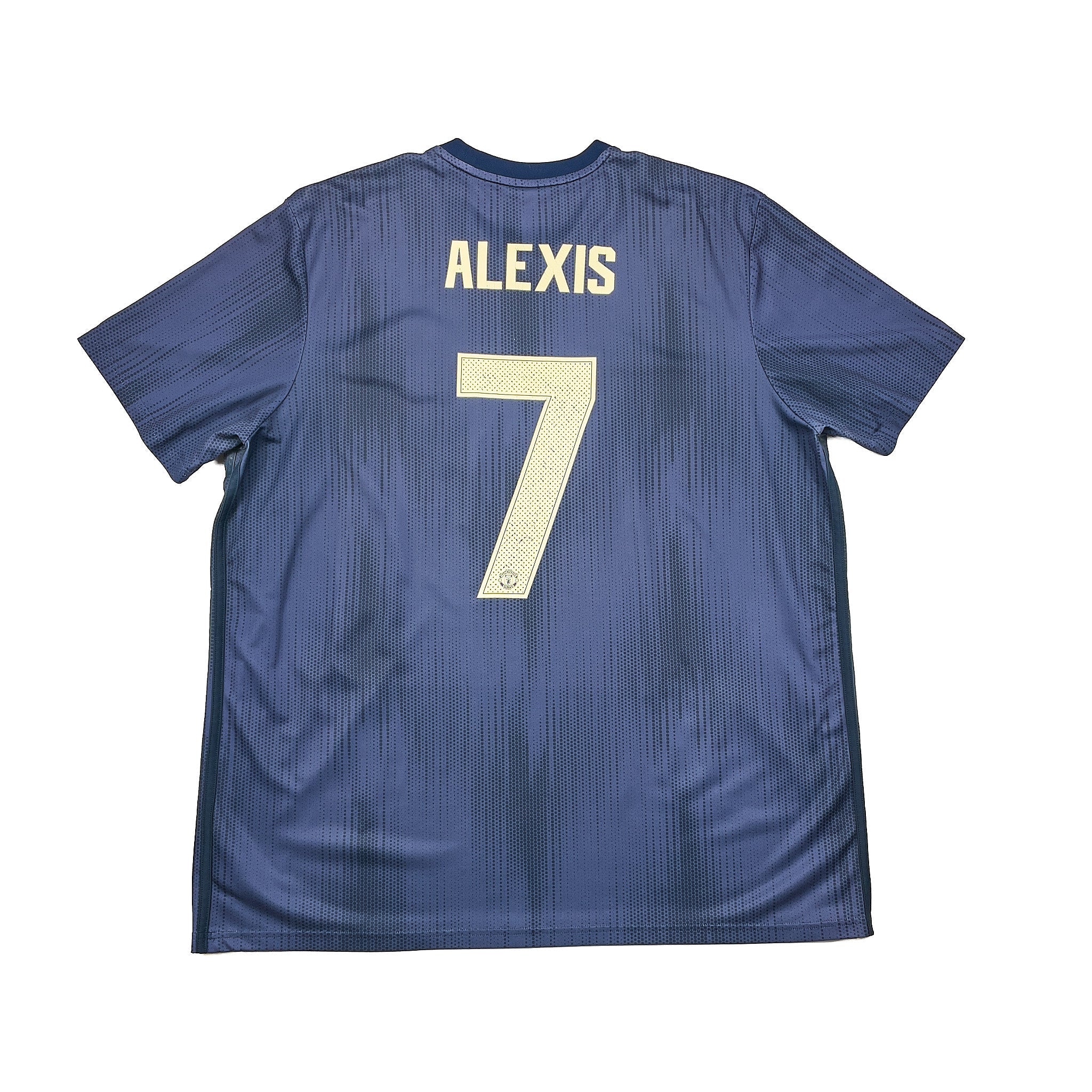 2018/19 Manchester United Alexis #7 Away Shirt (XXL) Adidas - Image 3