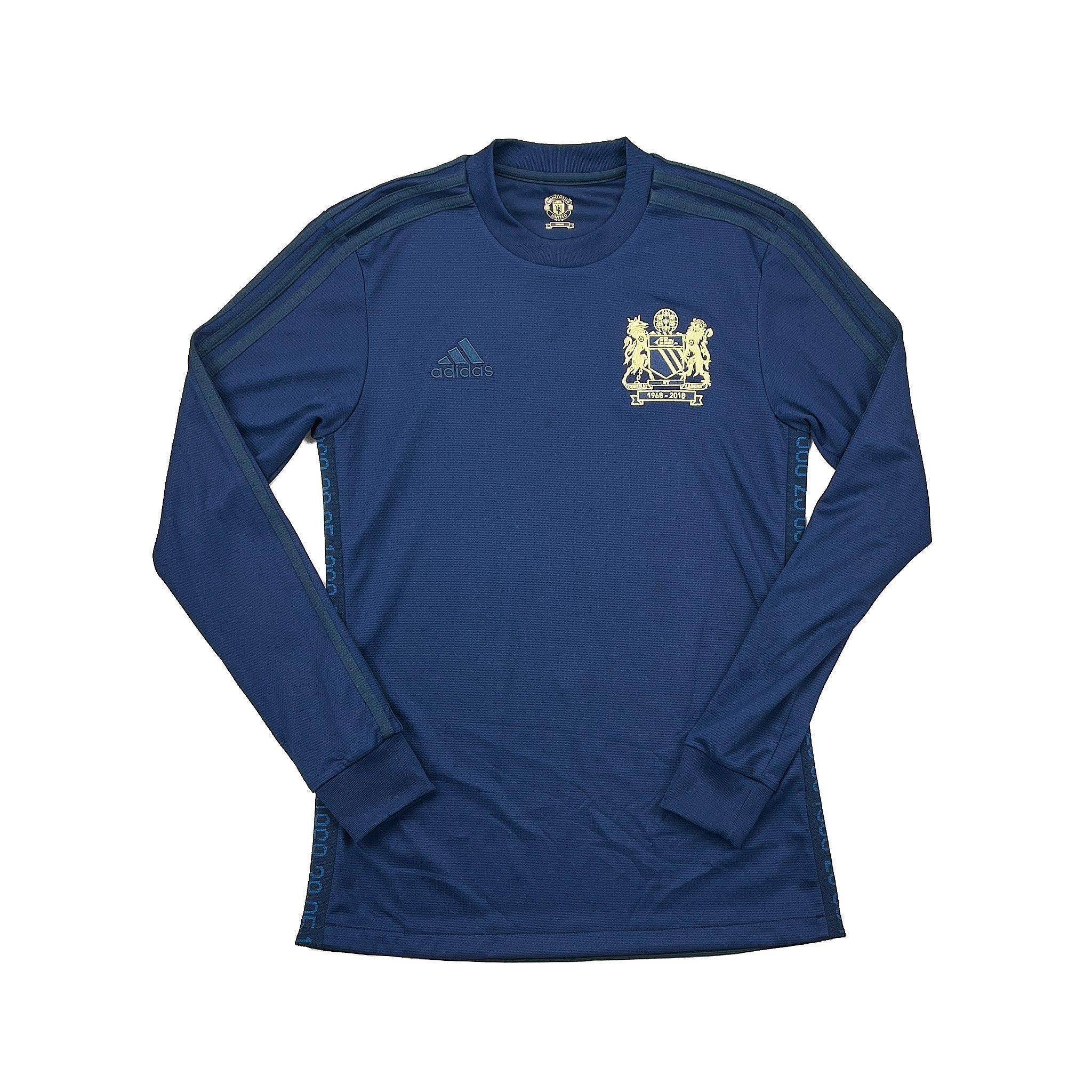 2018/19 Manchester United L/S '50 Year Anniversary' Shirt (XS) Adidas - Image 3