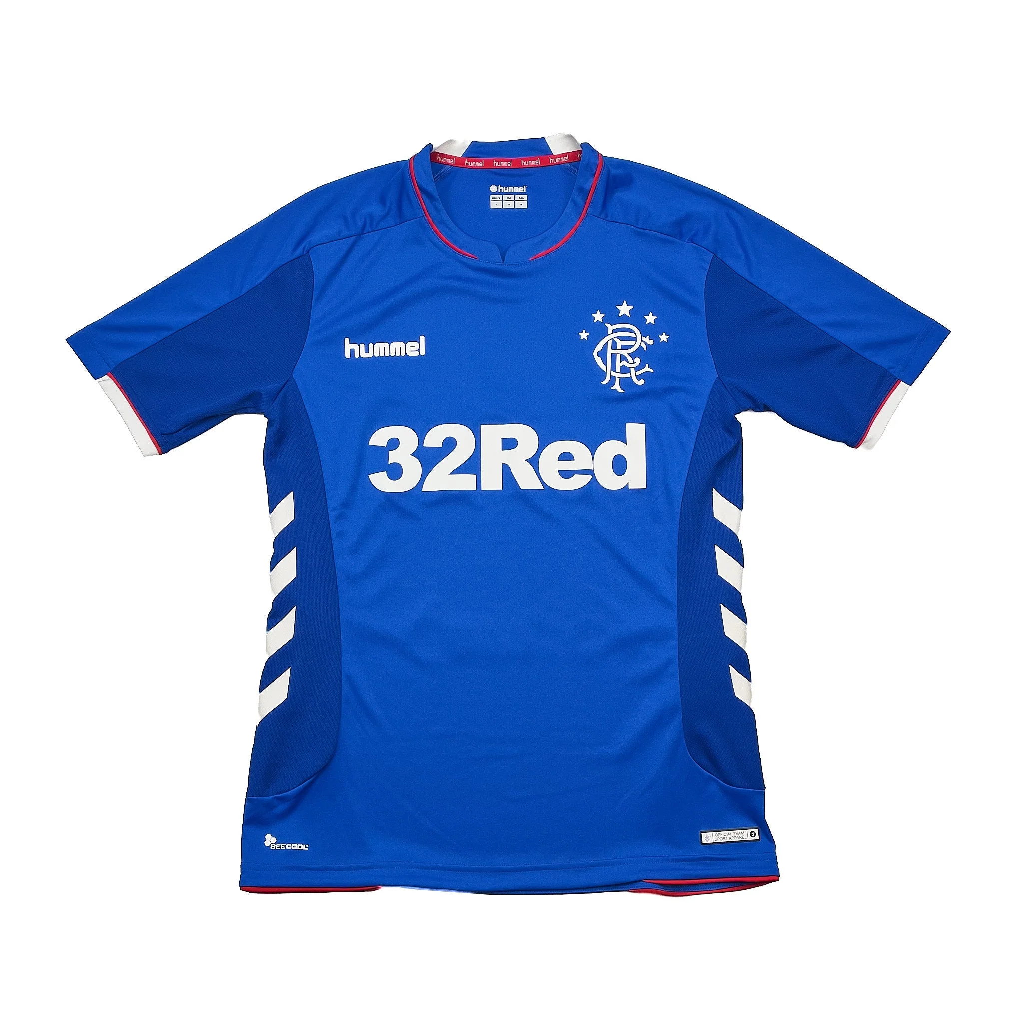 2018/19 Rangers Home Shirt (S) Hummel - Image 3