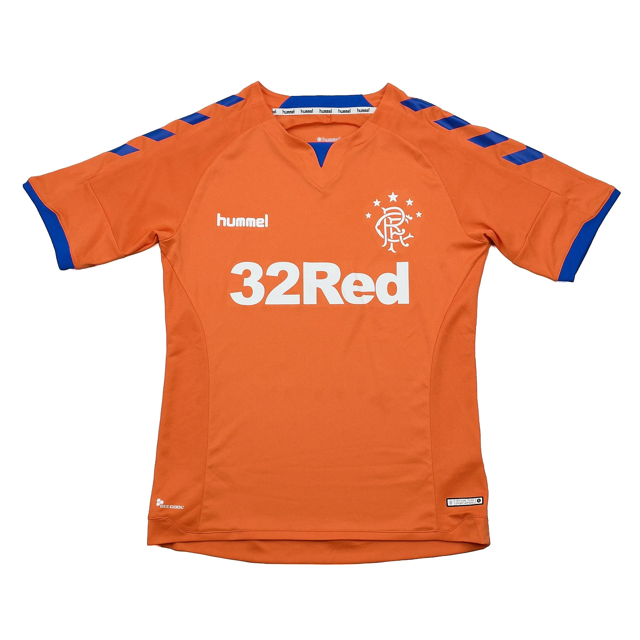 2018/19 Rangers Third Shirt (S) Hummel - Image 3