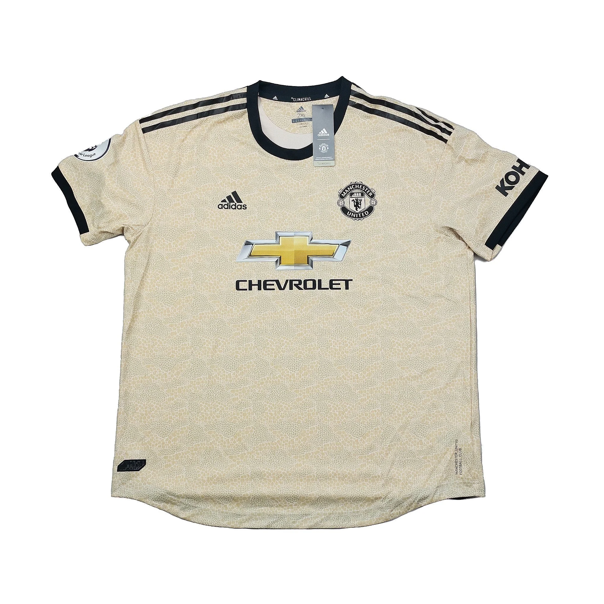 2019/20 Manchester United James #21 *BNWT* Authentic Away Shirt (XXL) Adidas - Image 2
