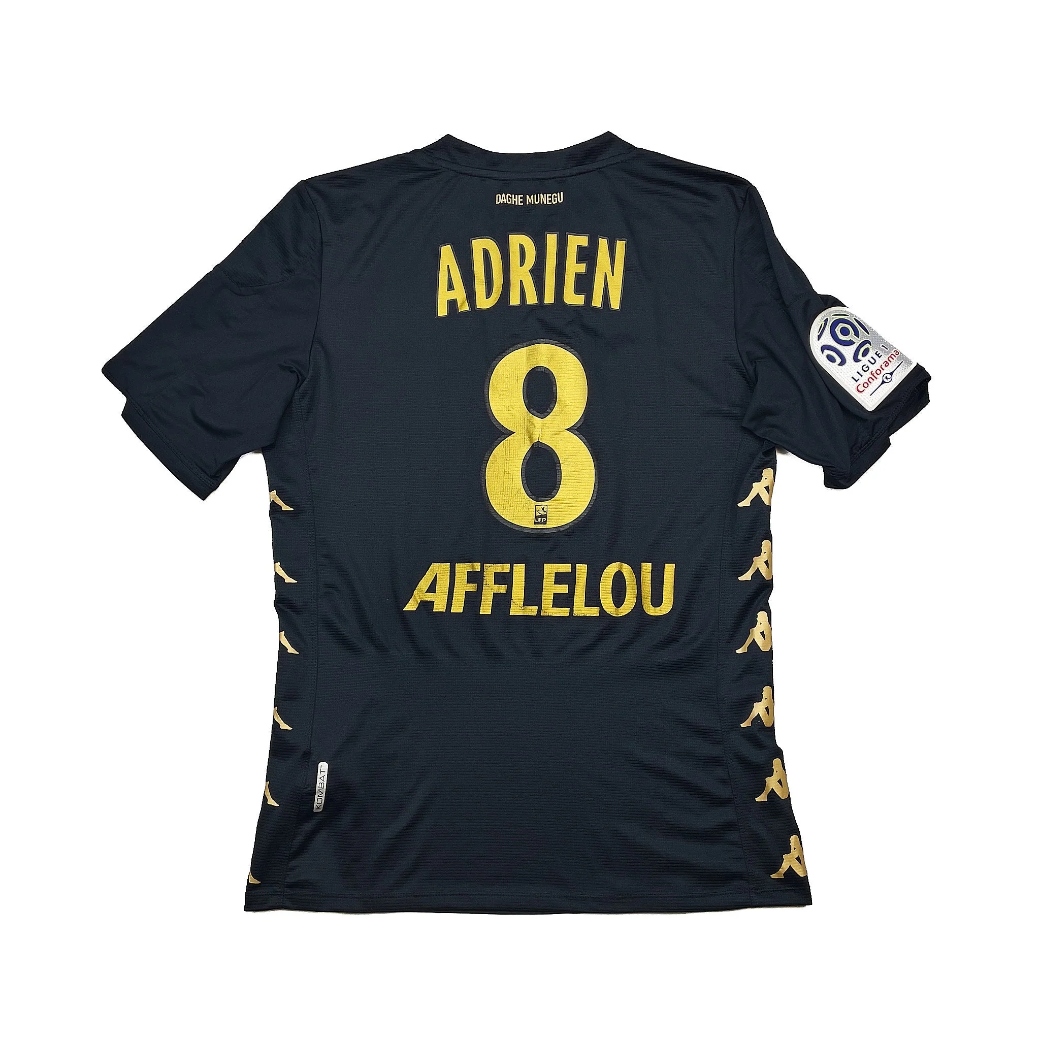 2019/20 Monaco Adrien #8 Away Shirt (XL) Kappa - Image 3