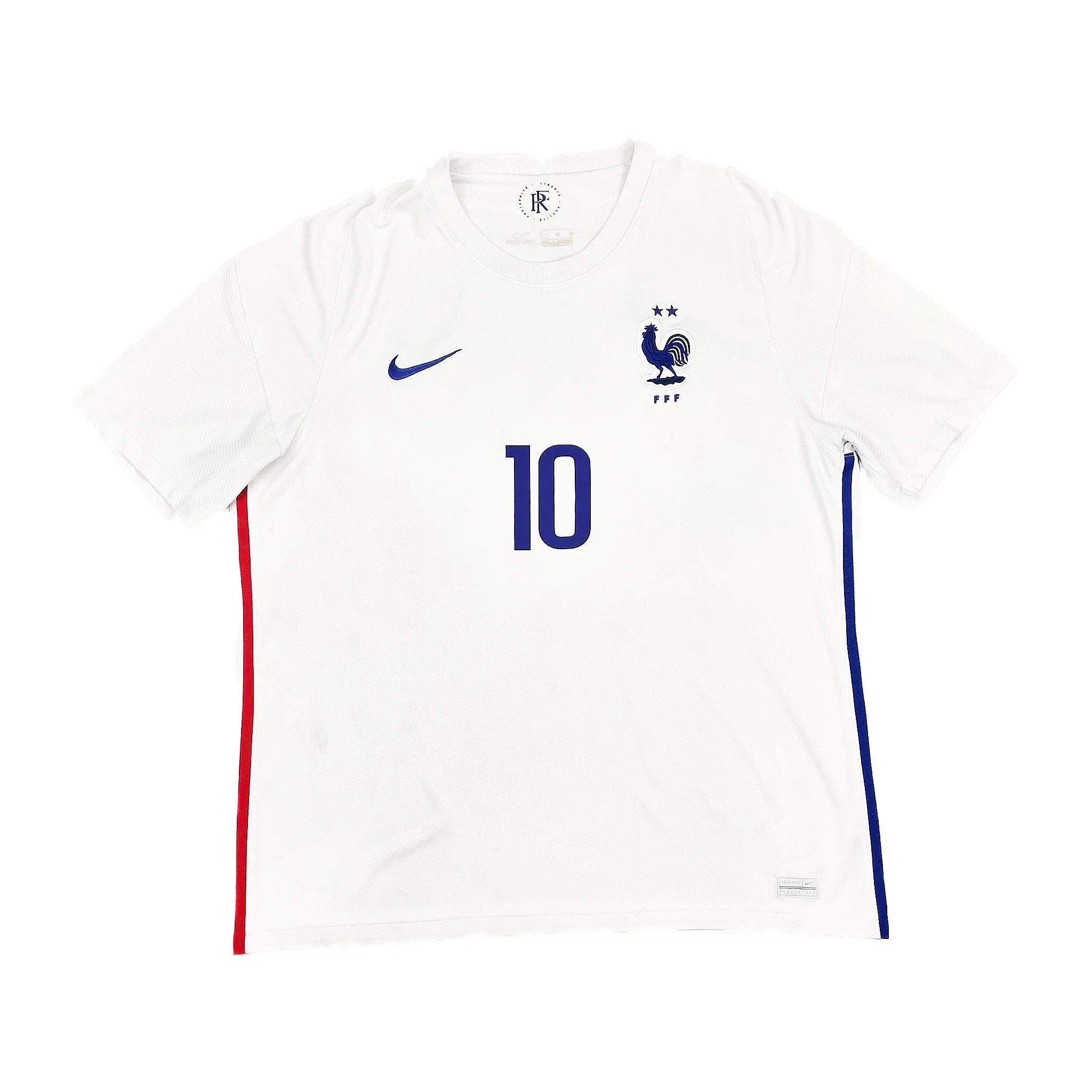 2020/21 France Mbappe #10 Away Shirt (XL) Nike - Image 5