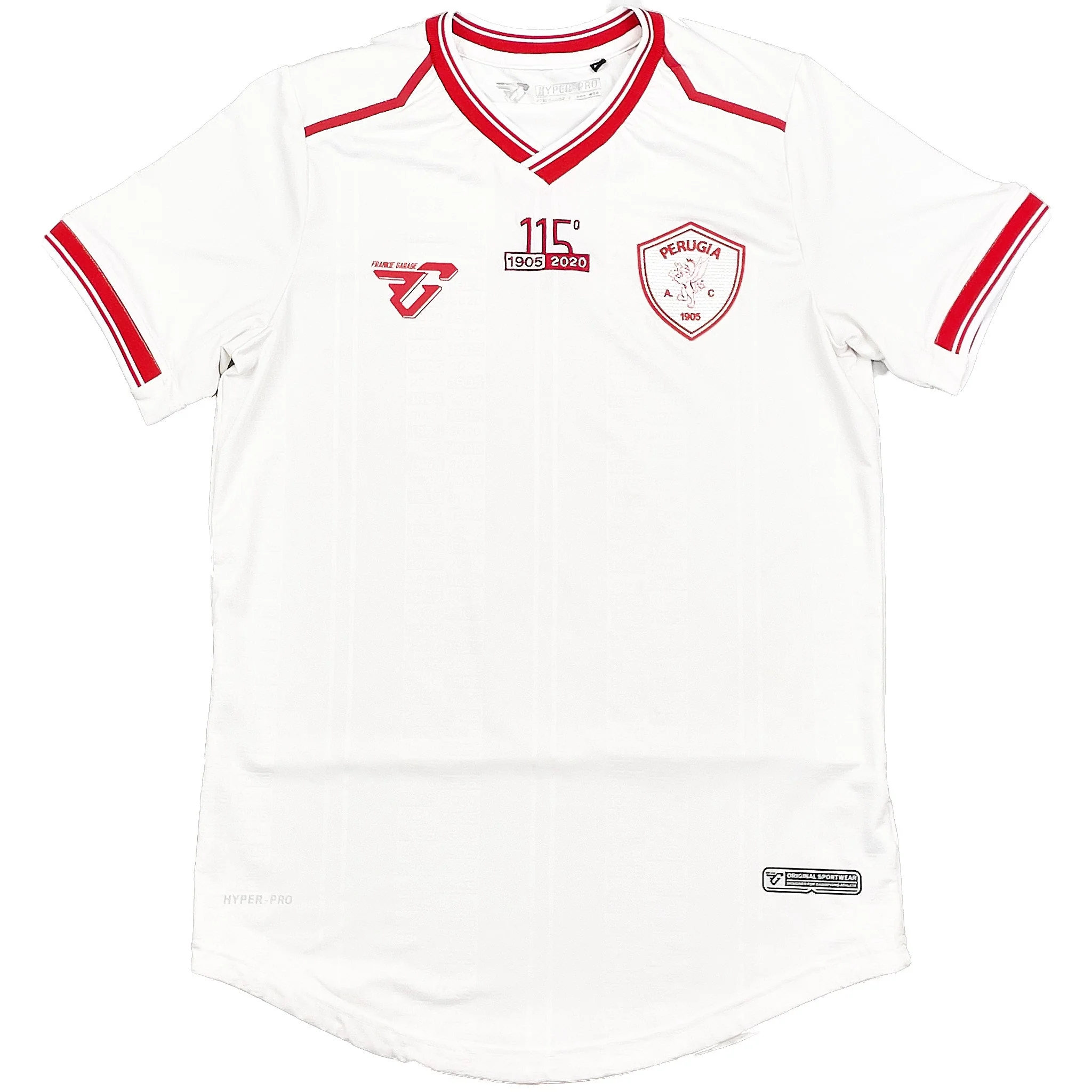 2020/21 Perugia Away Shirt (XXS) Frankie Garage - Image 3