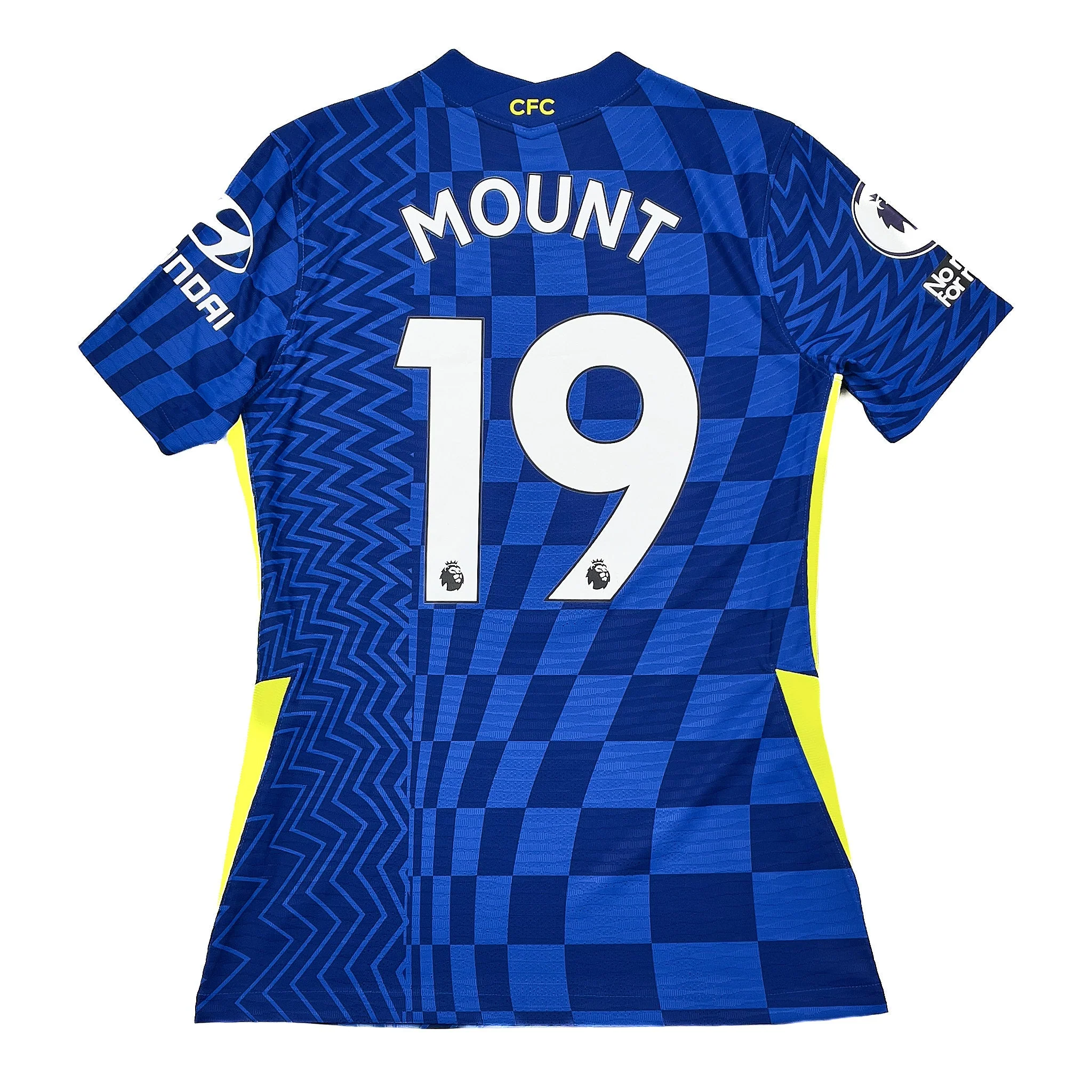 2021/22 Chelsea Mount #19 *Match Issue* Home Shirt (M) Nike - Image 3