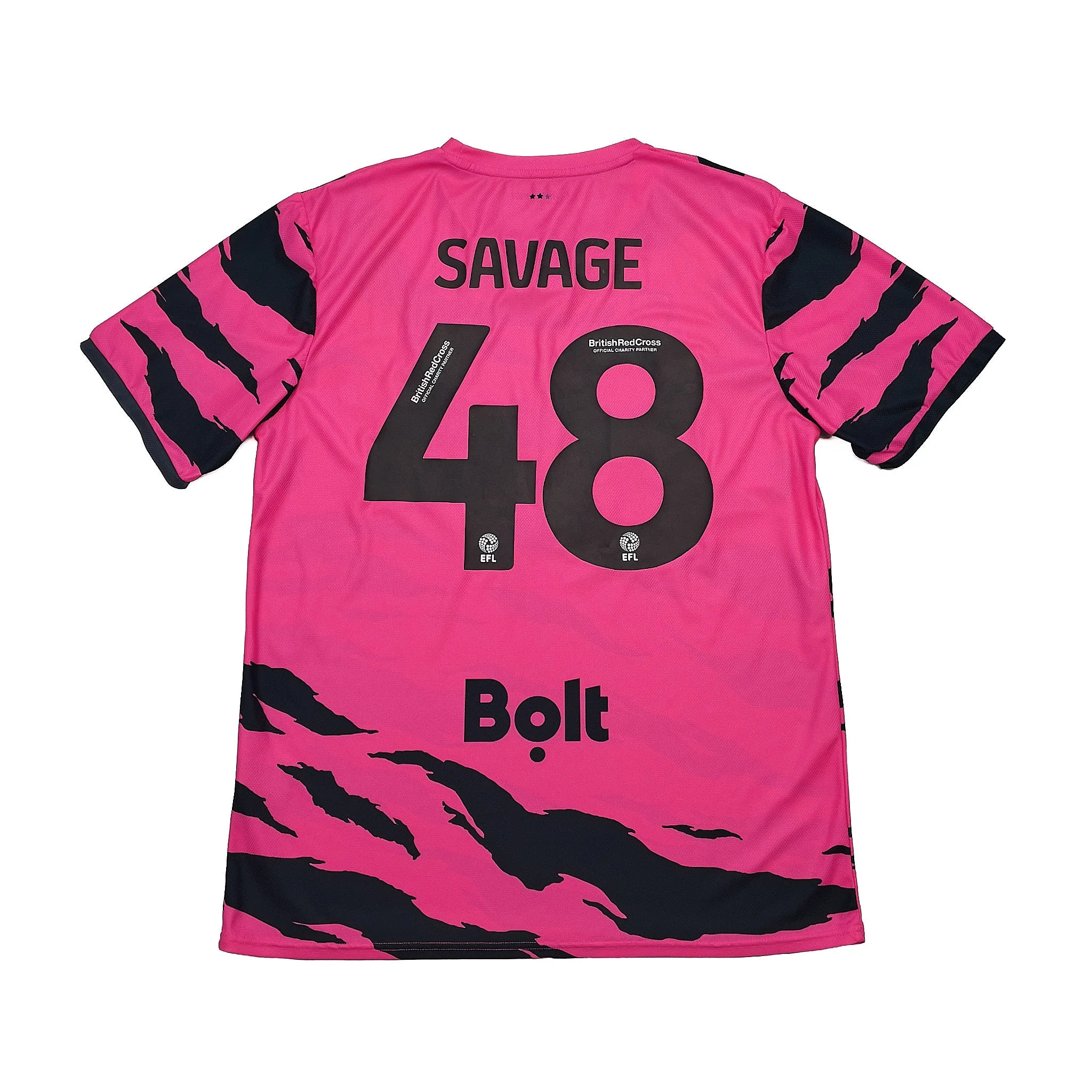 2022/23 Forest Green Rovers Savage #48 Away Shirt (L) Pl - Image 3