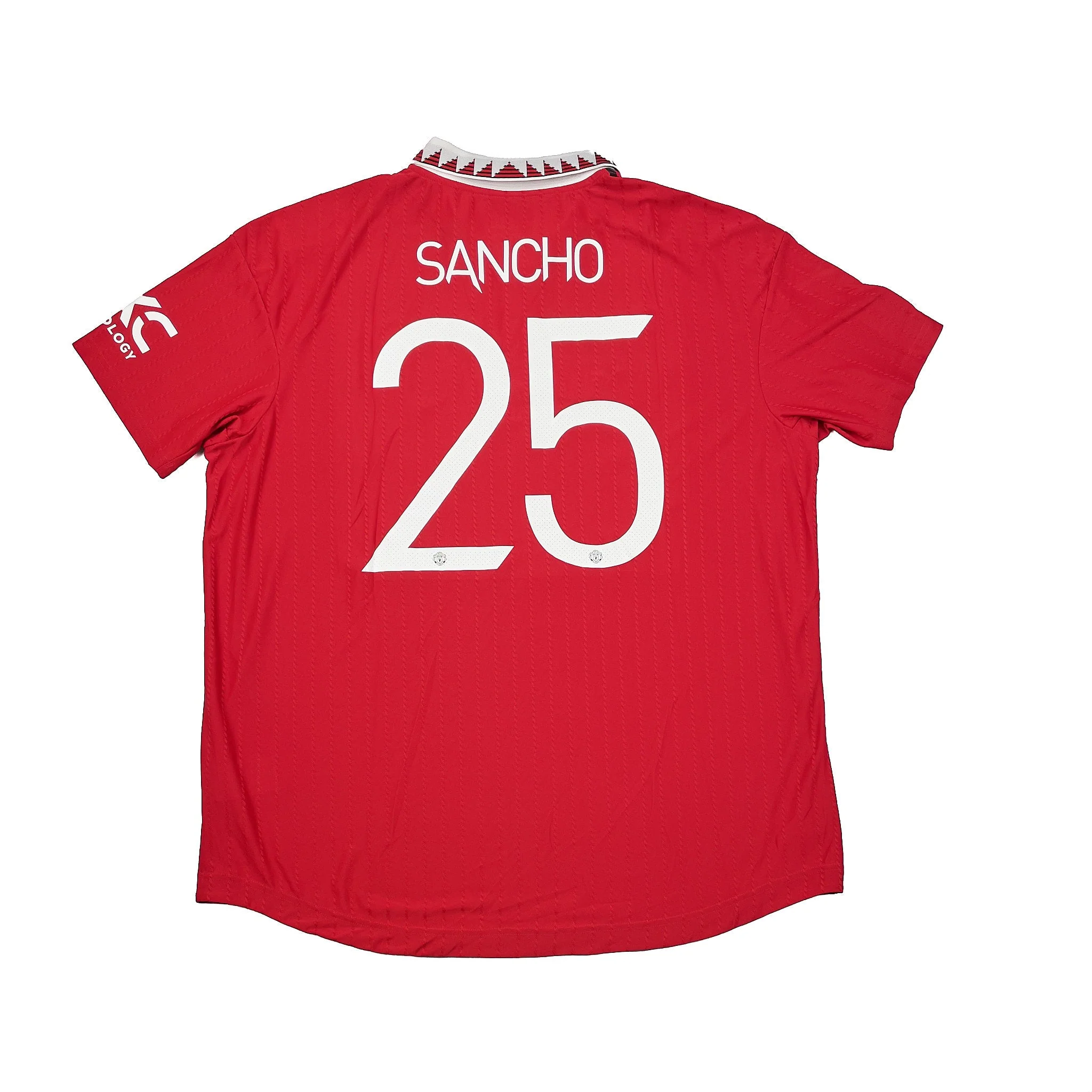 2022/23 Manchester United Sancho #25 *BNWT* Authentic Home Shirt (XXL) Adidas - Image 3