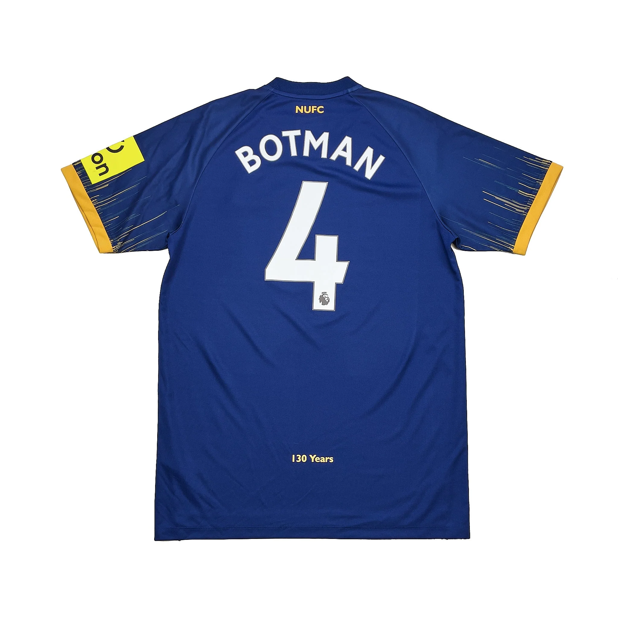 2022/23 Newcastle United Botman #4 Away Shirt (L) Castore - Image 3