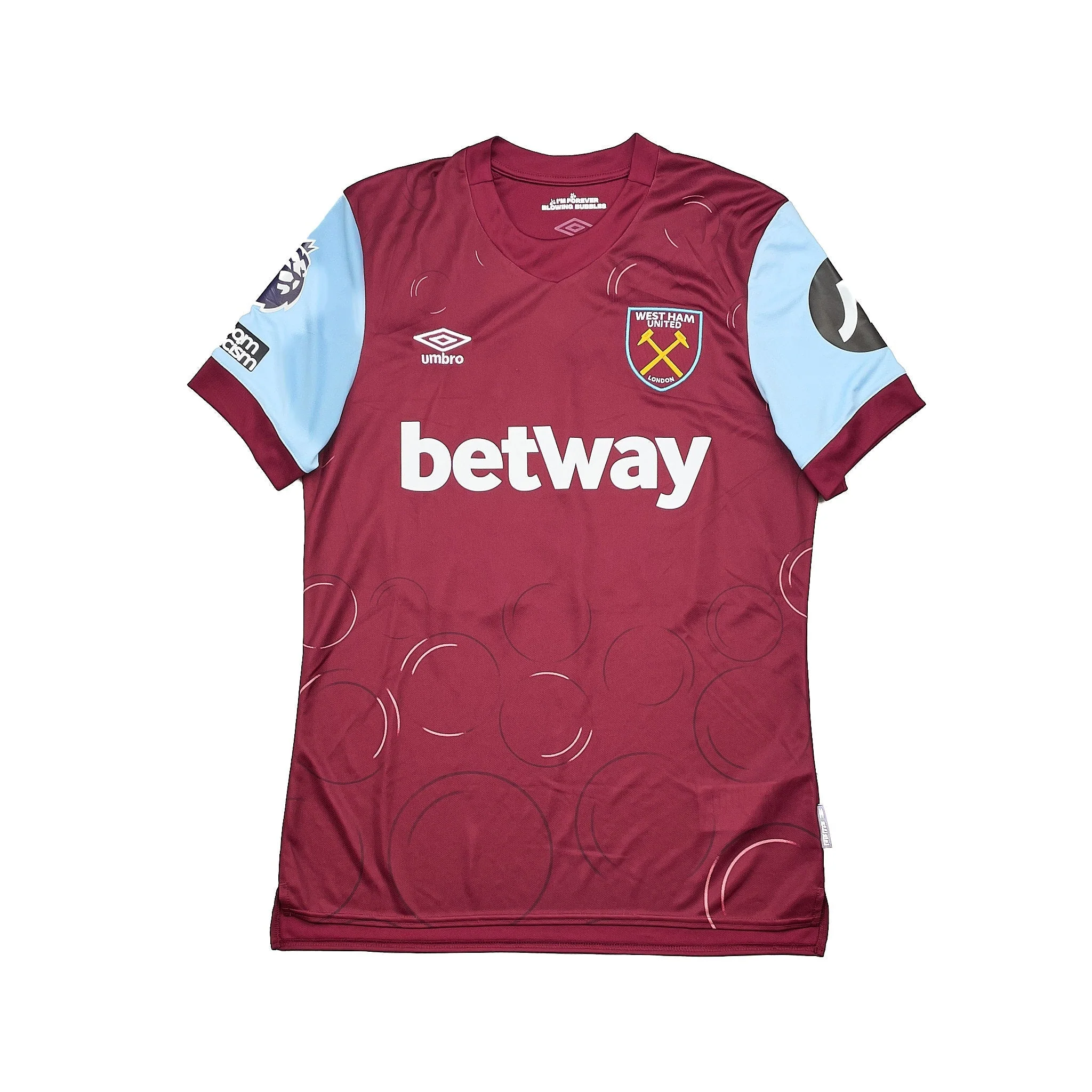 2023/24 West Ham Bowen #20 *Match Worn* Home Shirt (M) Umbro - Image 2