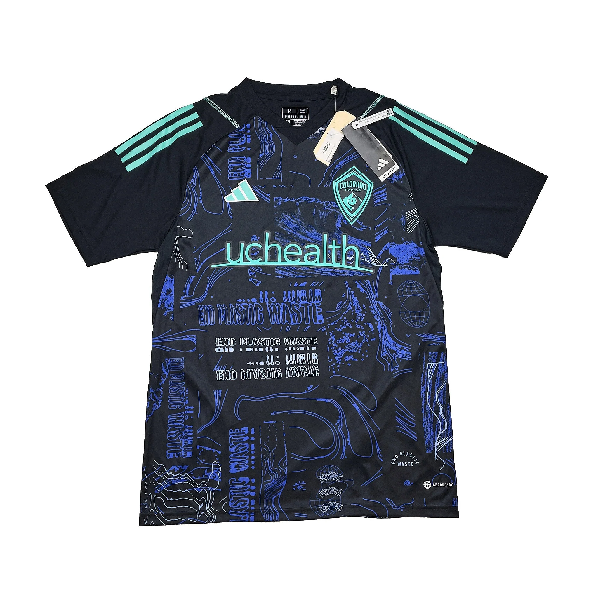2023 Colorado Rapids *BNWT* Oneplanet (M) Adidas - Image 3