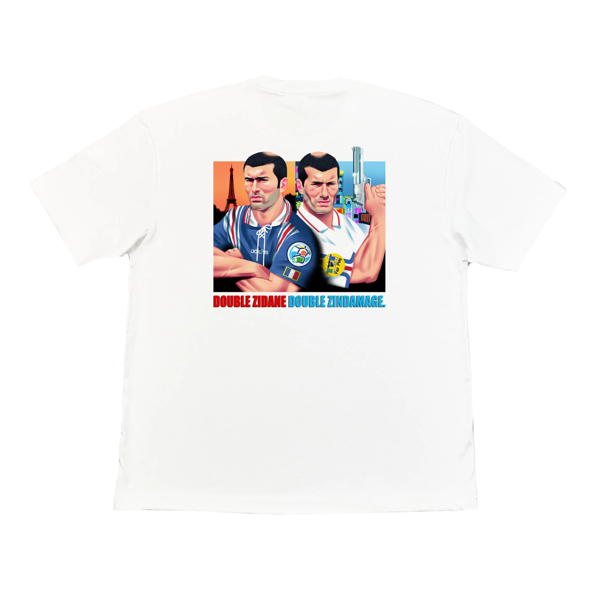 Double Zindamage Hong Kong Pop-Up Graphic Tee - Image 3