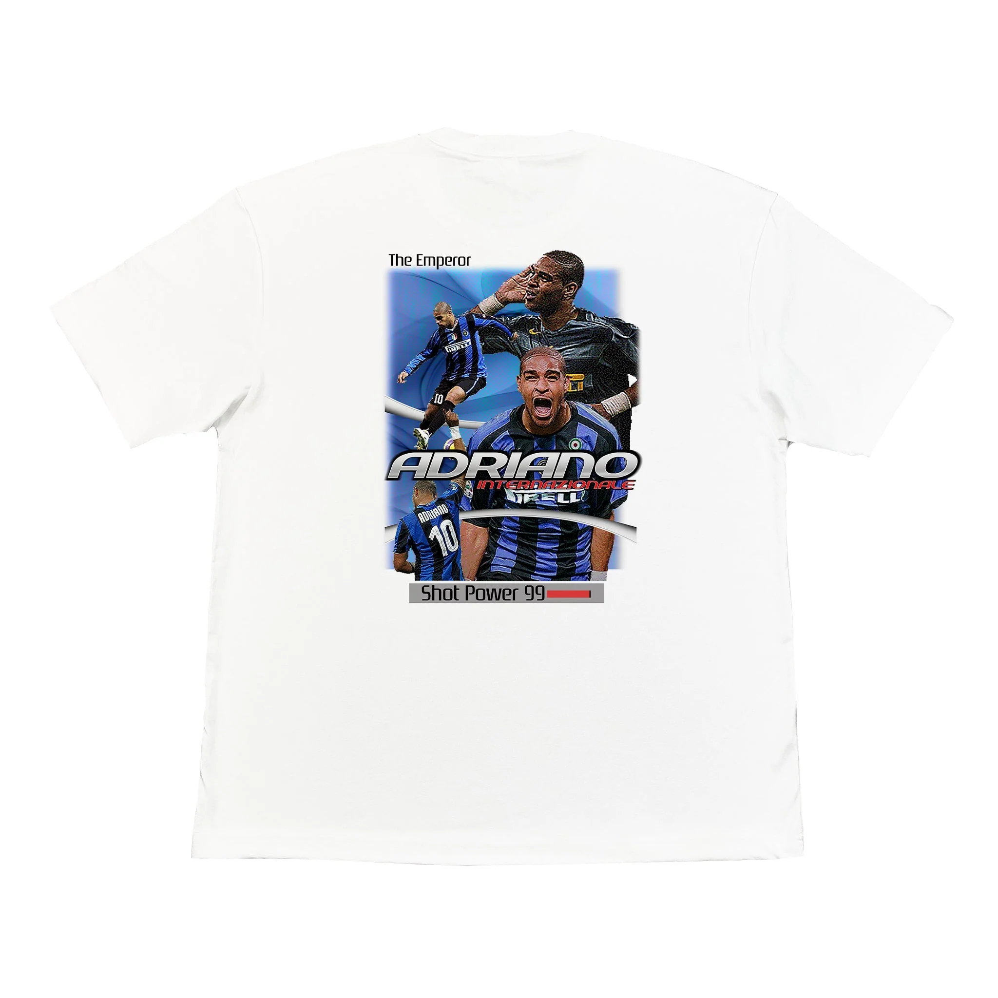 Inter Milan Adriano Bootleg Tee - Image 3