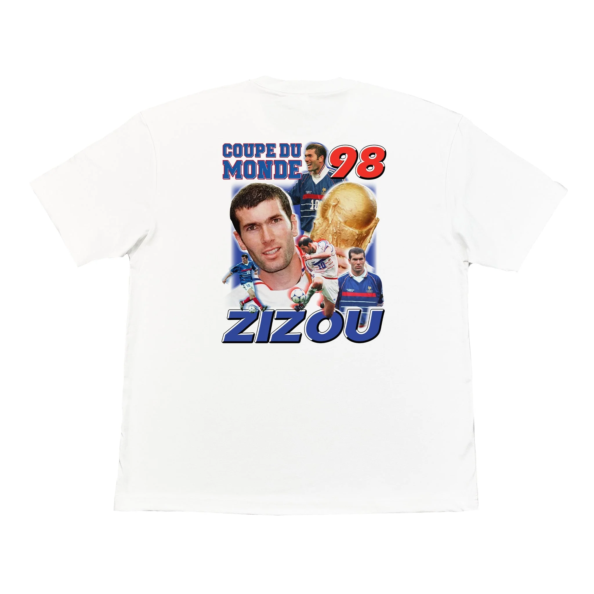 World Cup Zizou 98 Bootleg Tee - Image 2